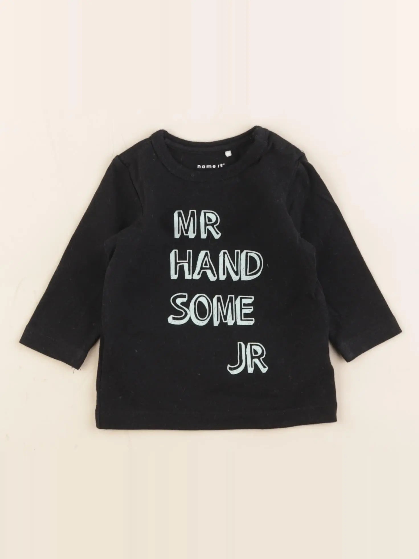 Name it - tee-shirt noir - 1/2 mois