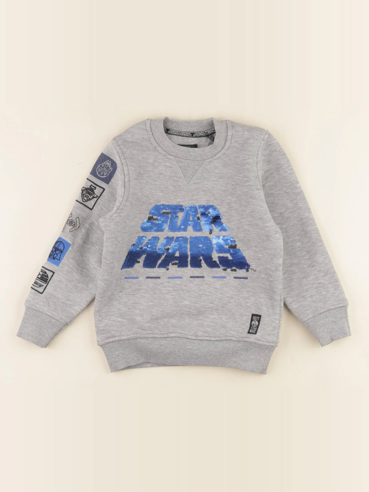 IKKS - sweat gris - 4 ans