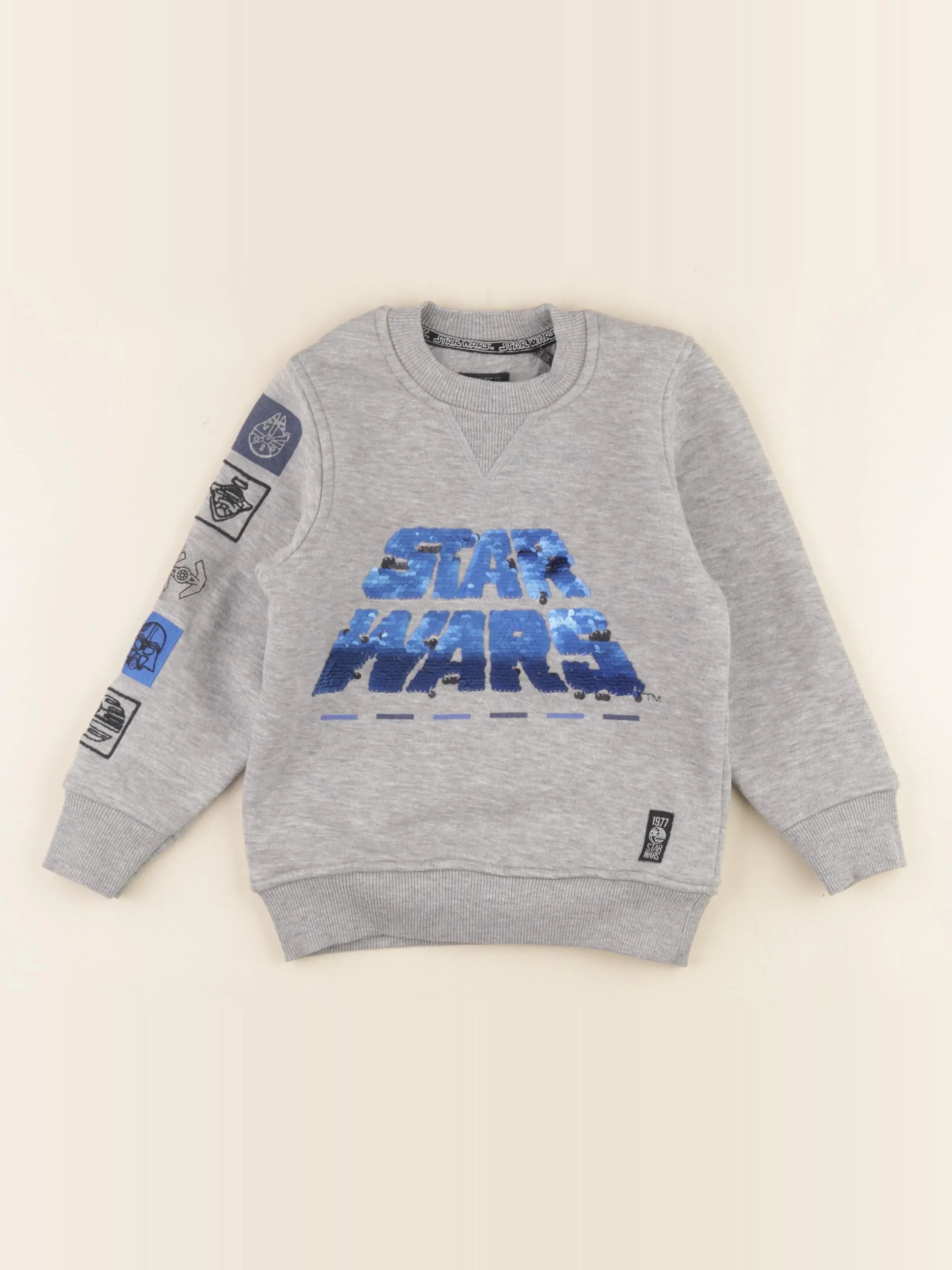 IKKS - sweat gris - 4 ans