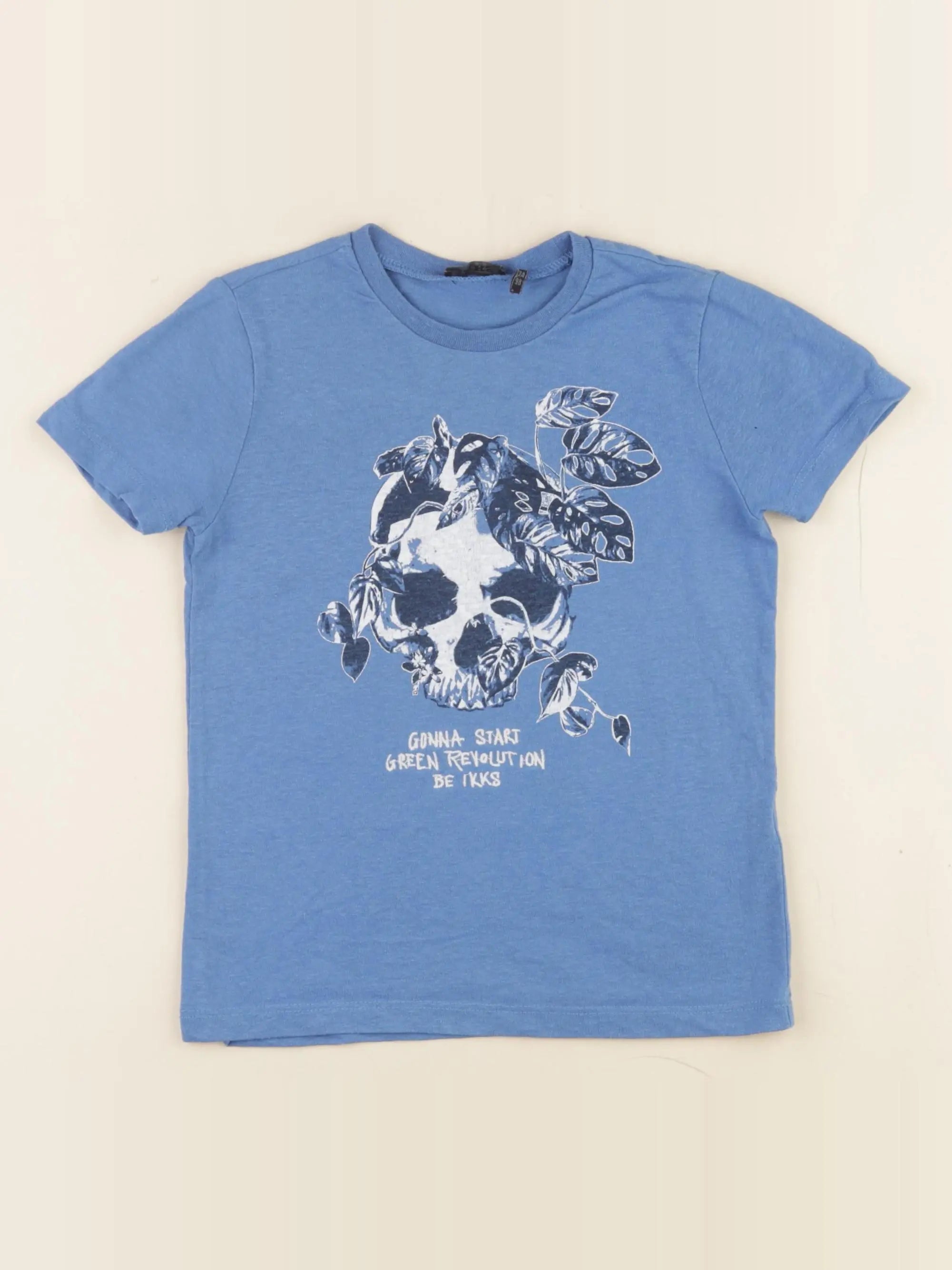 IKKS - tee-shirt bleu - 3 ans