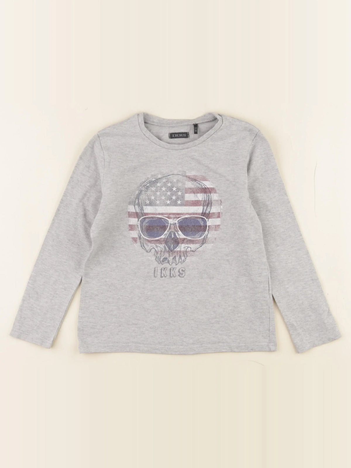 IKKS - tee-shirt gris - 3 ans