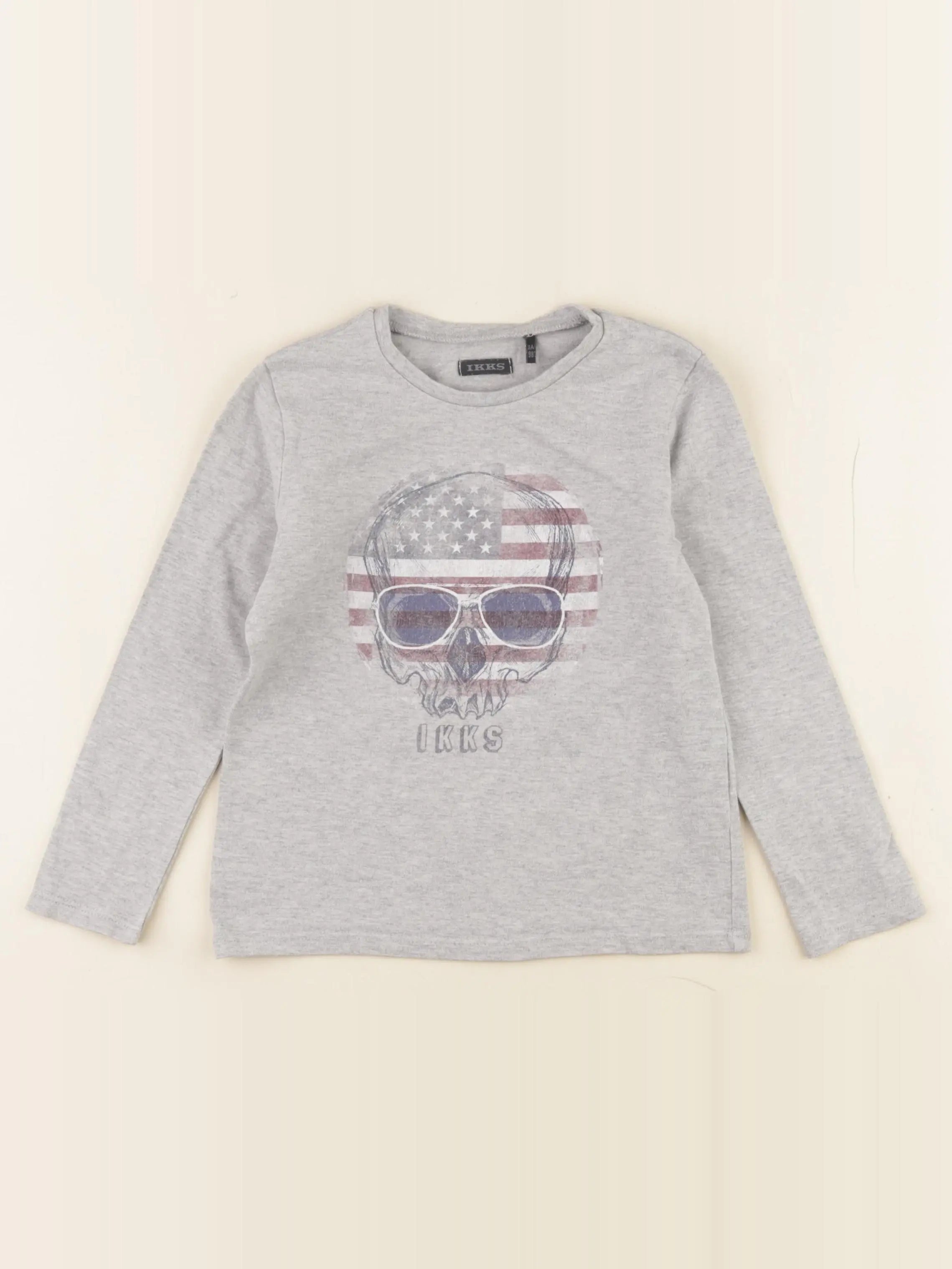 IKKS - tee-shirt gris - 3 ans