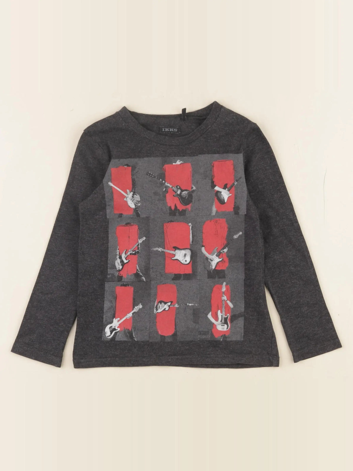 IKKS - tee-shirt gris - 3 ans