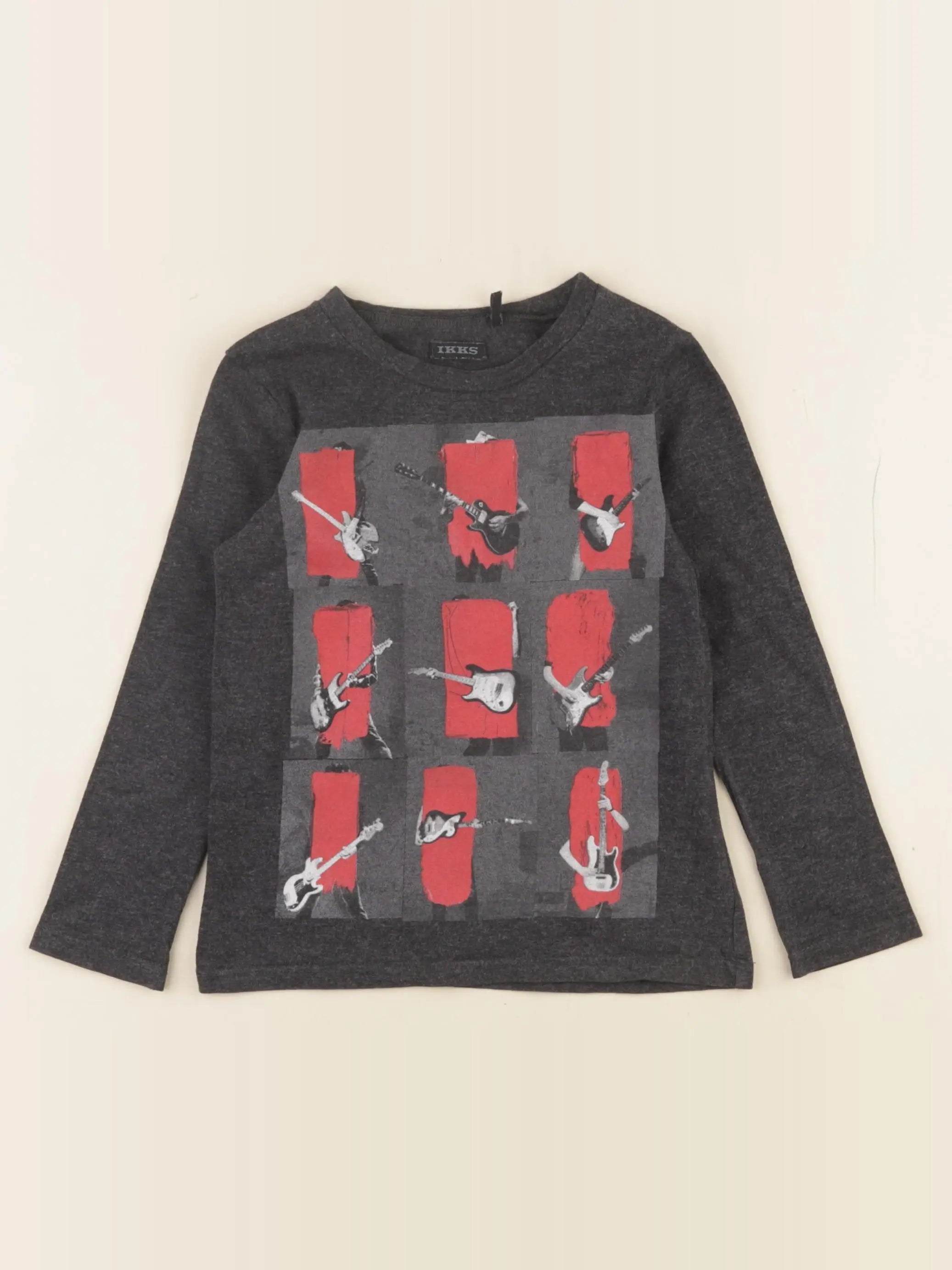 IKKS - tee-shirt gris - 3 ans