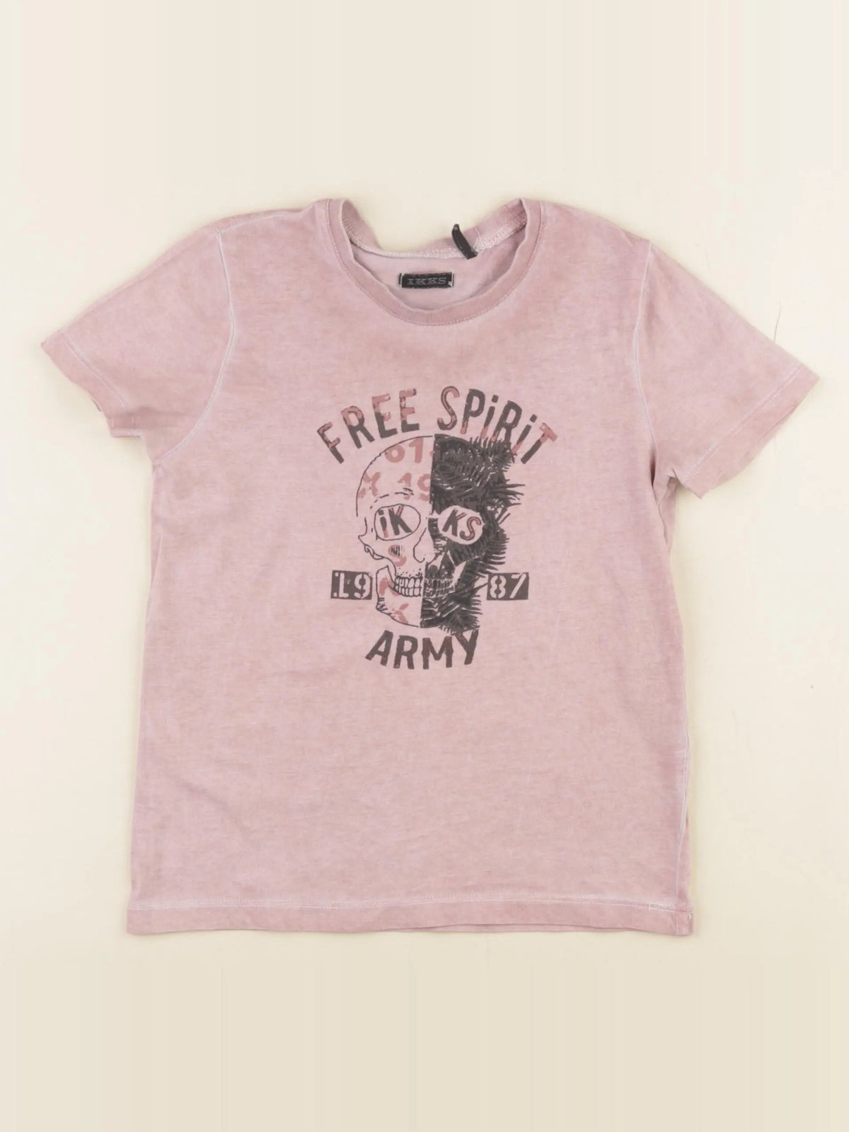 IKKS - tee-shirt rose - 3 ans