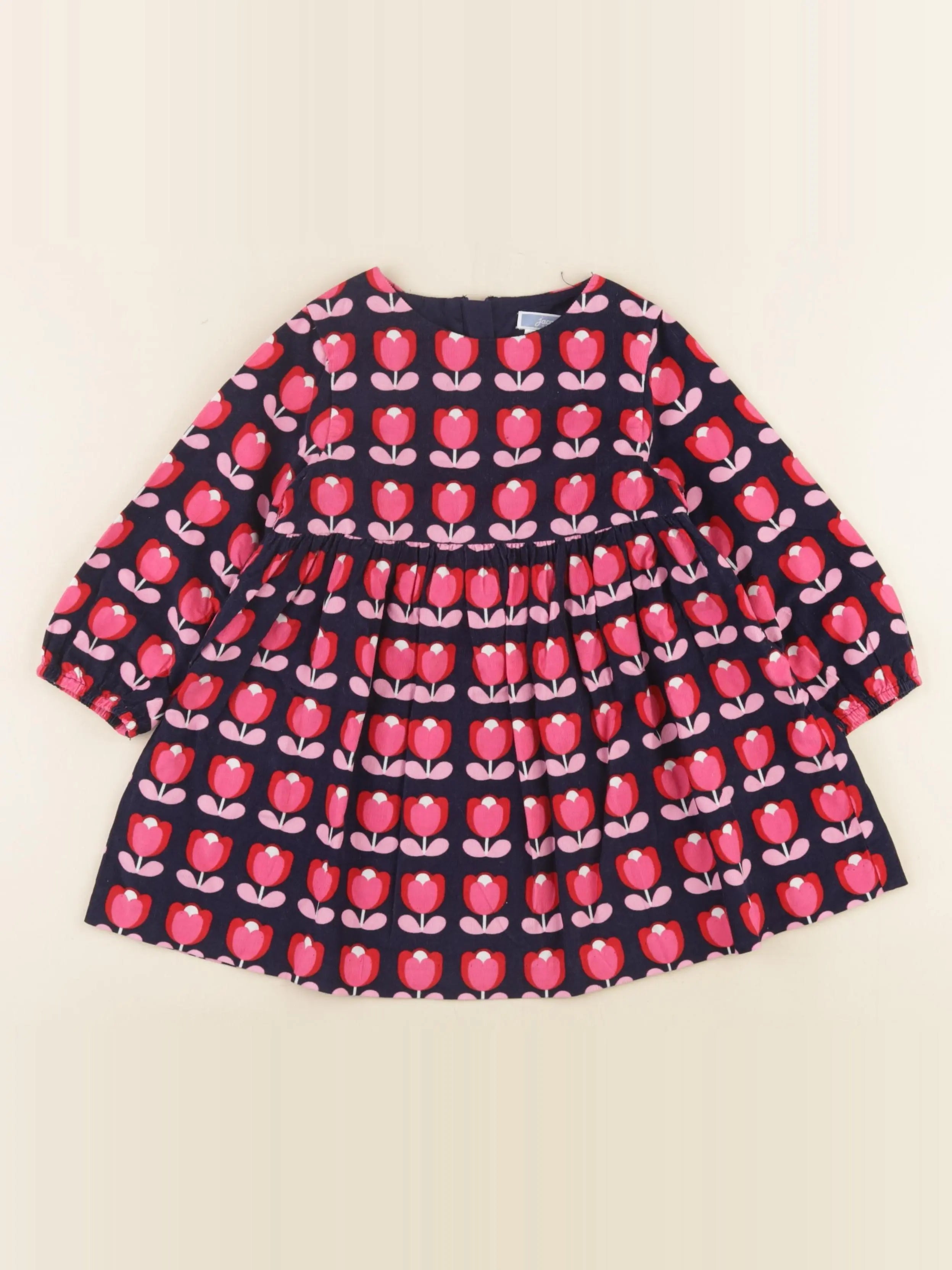 Jacadi - robe bleu, rose - 36 mois