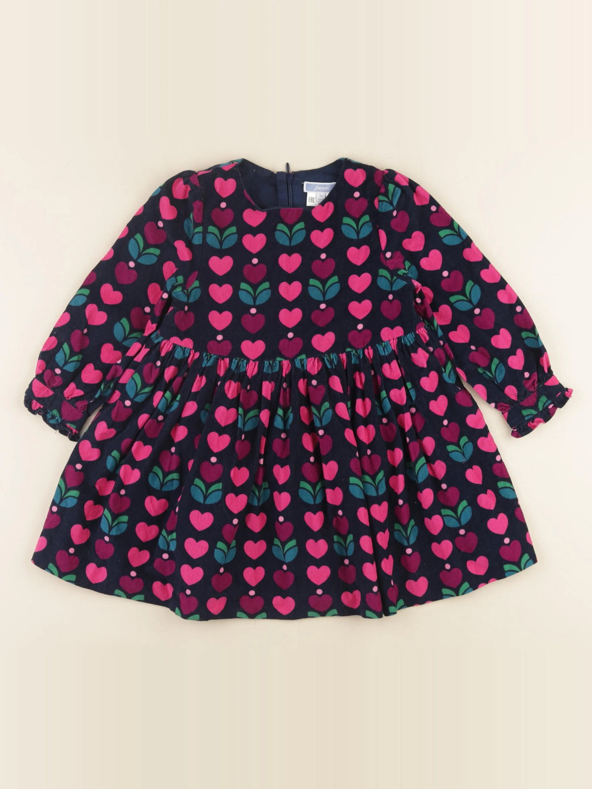 Jacadi - robe bleu, rose - 36 mois