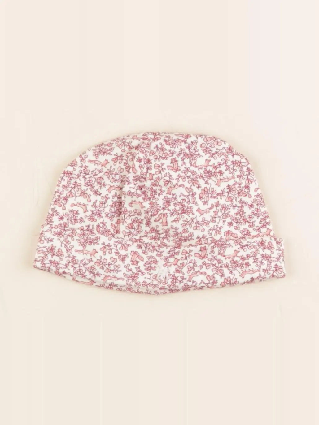 Ralph Lauren - bonnet coton rose - 9 mois