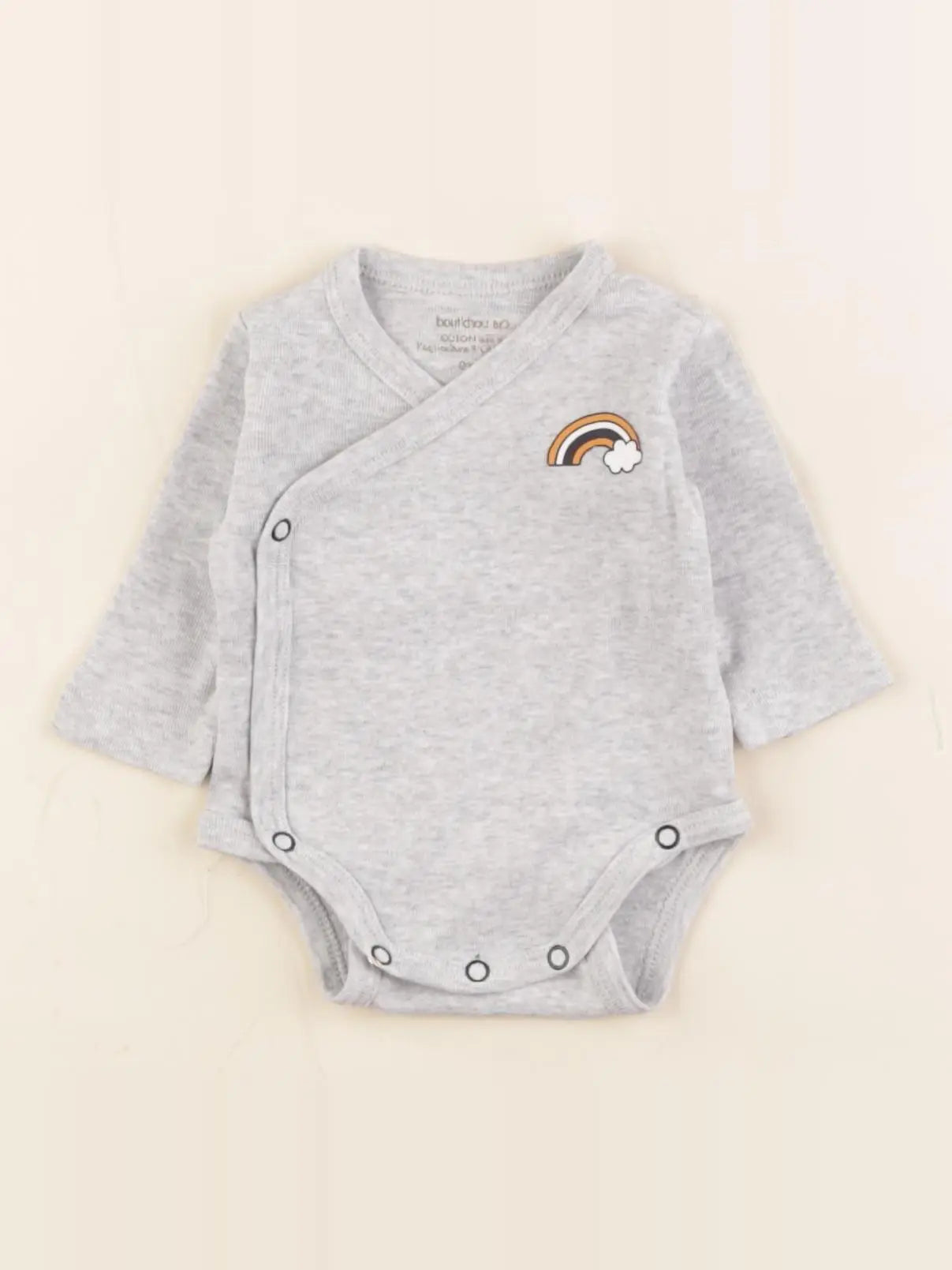 Boutchou - body gris - 0 mois