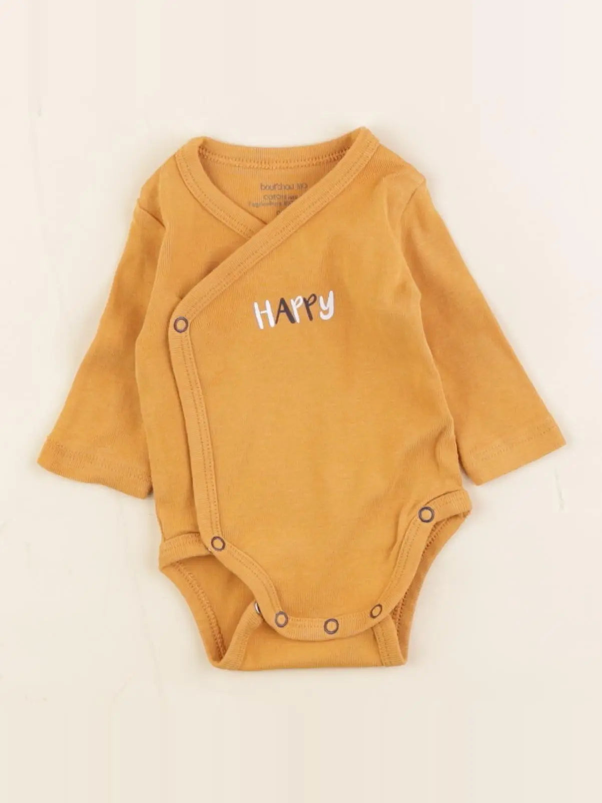 Boutchou - body jaune - 0 mois