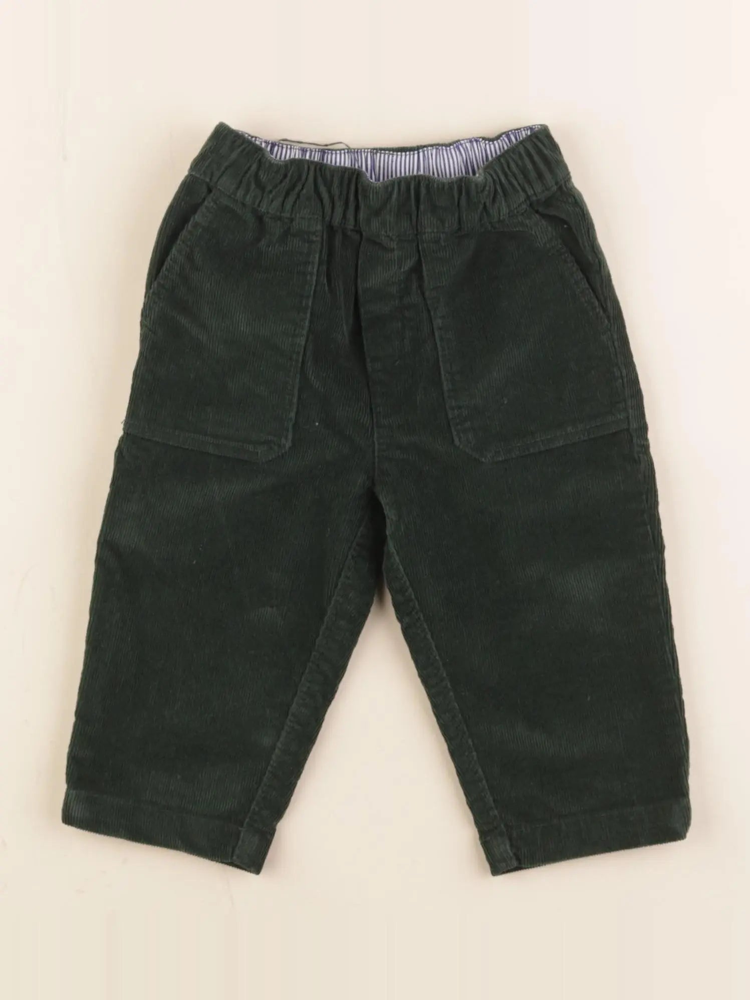 Jacadi - pantalon vert - 12 mois