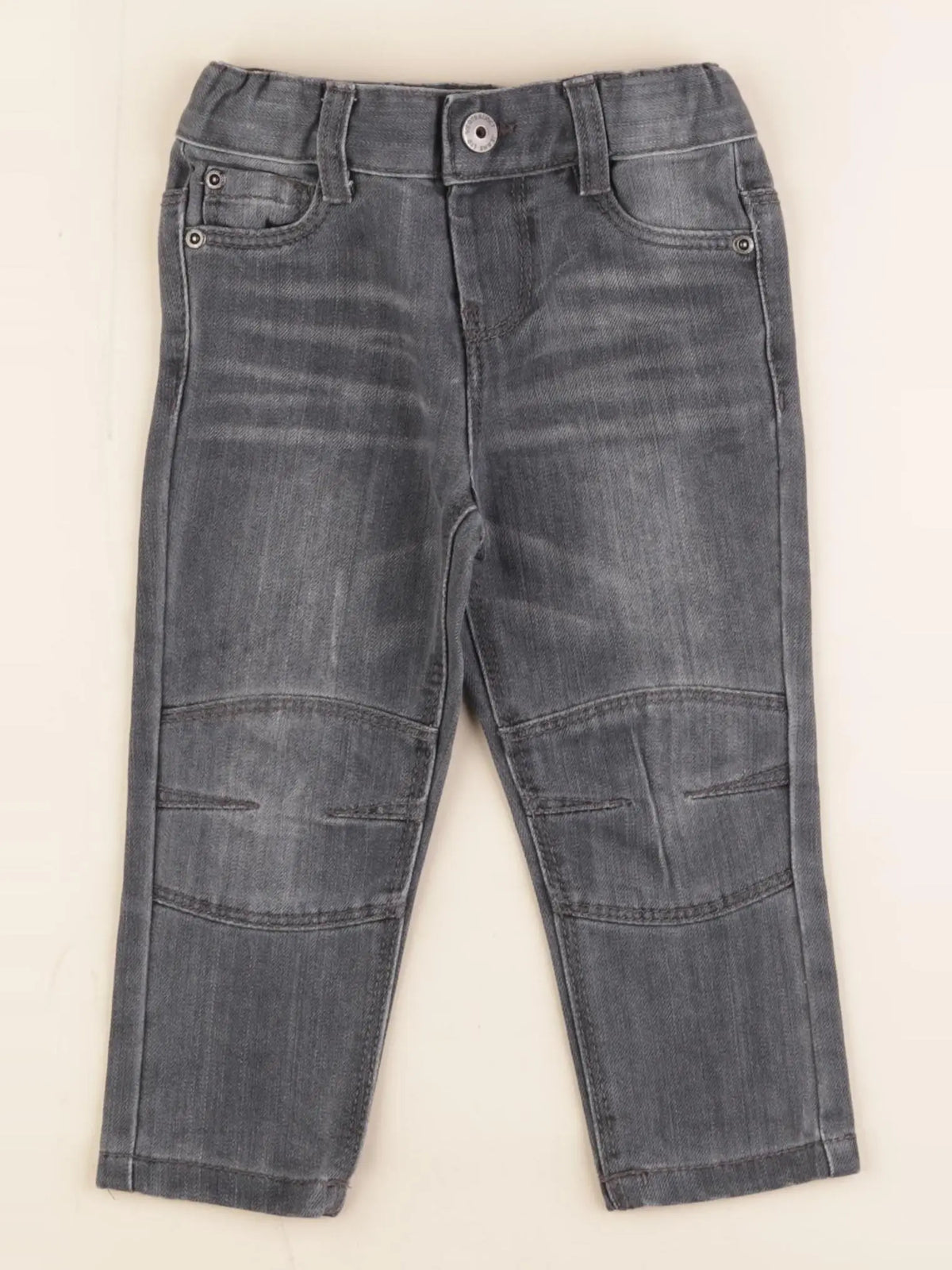Vertbaudet - jean gris - 2 ans