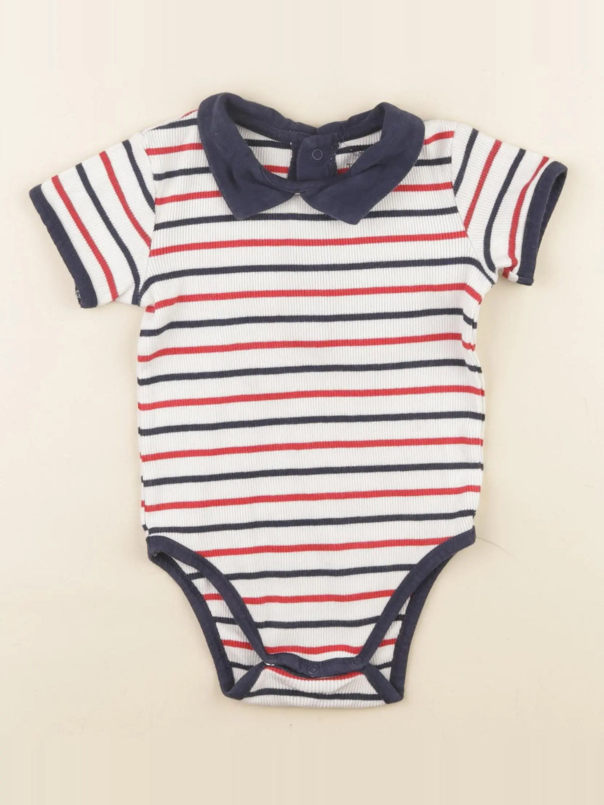 Tape à l'oeil - body à col bleu - 24 mois