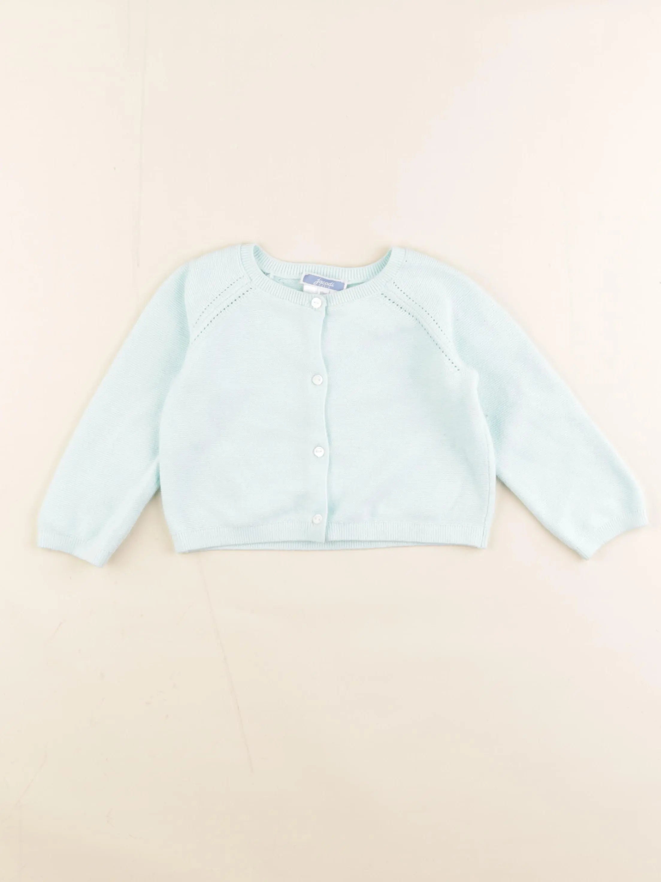 Jacadi - gilet vert - 18 mois