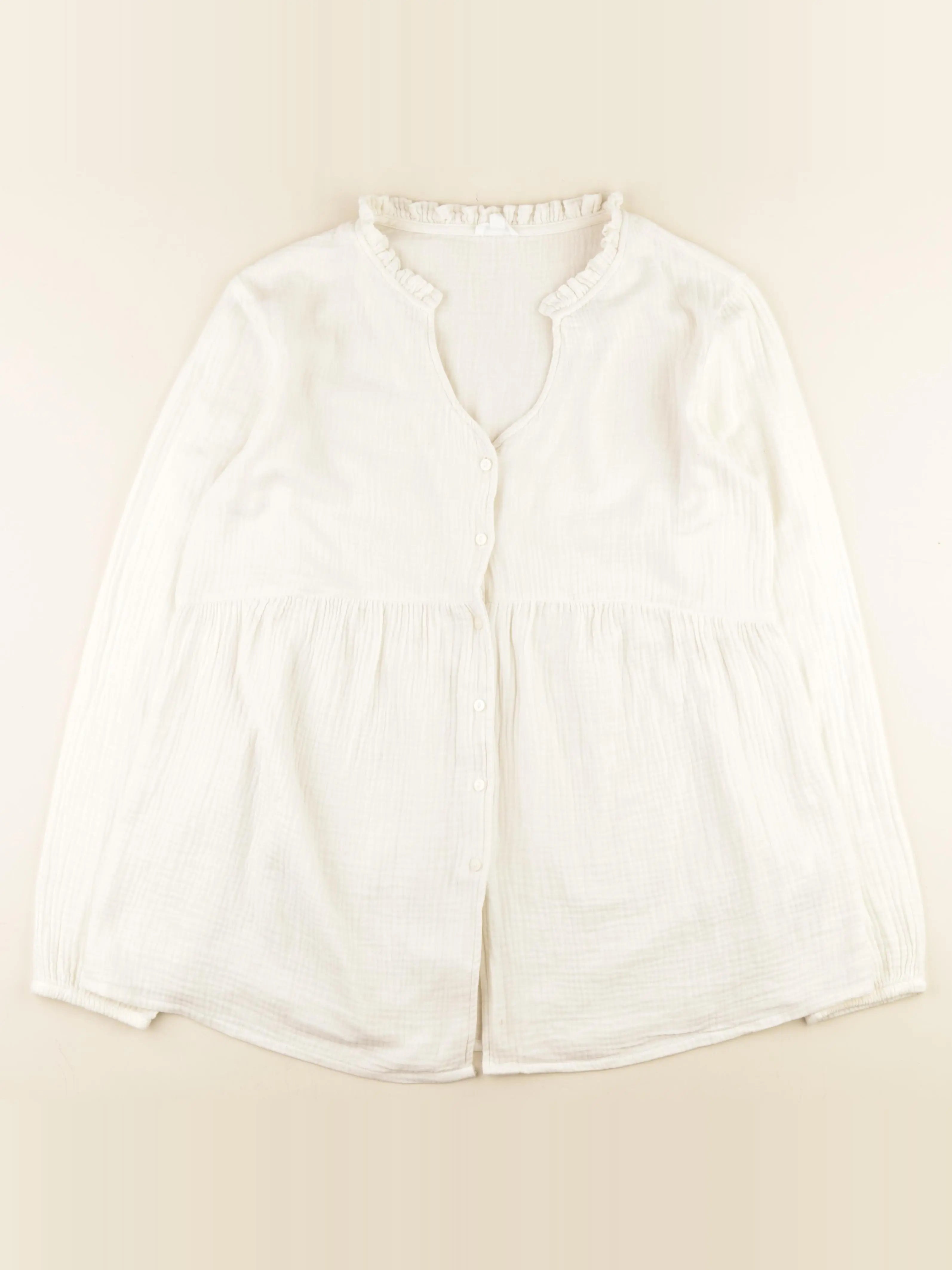 Vertbaudet - blouse grossesse beige - 46