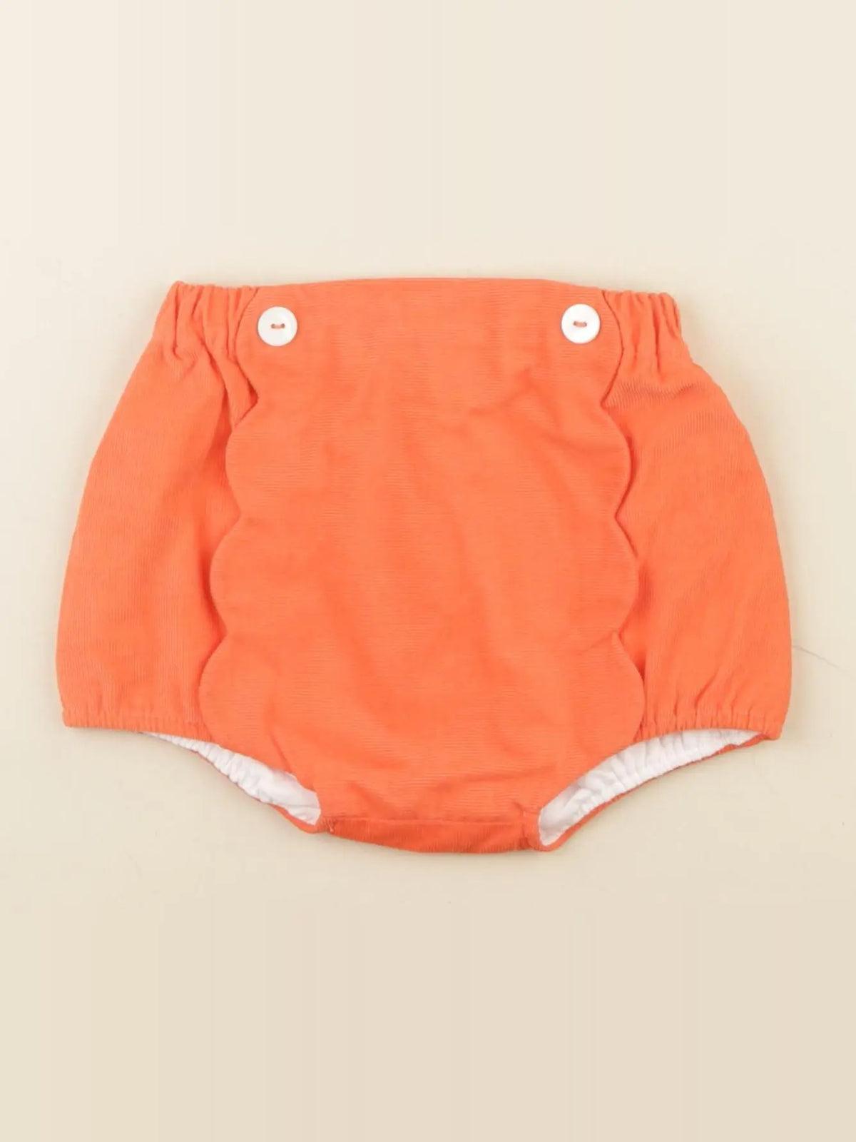 Jacadi - bloomer orange - 12 mois