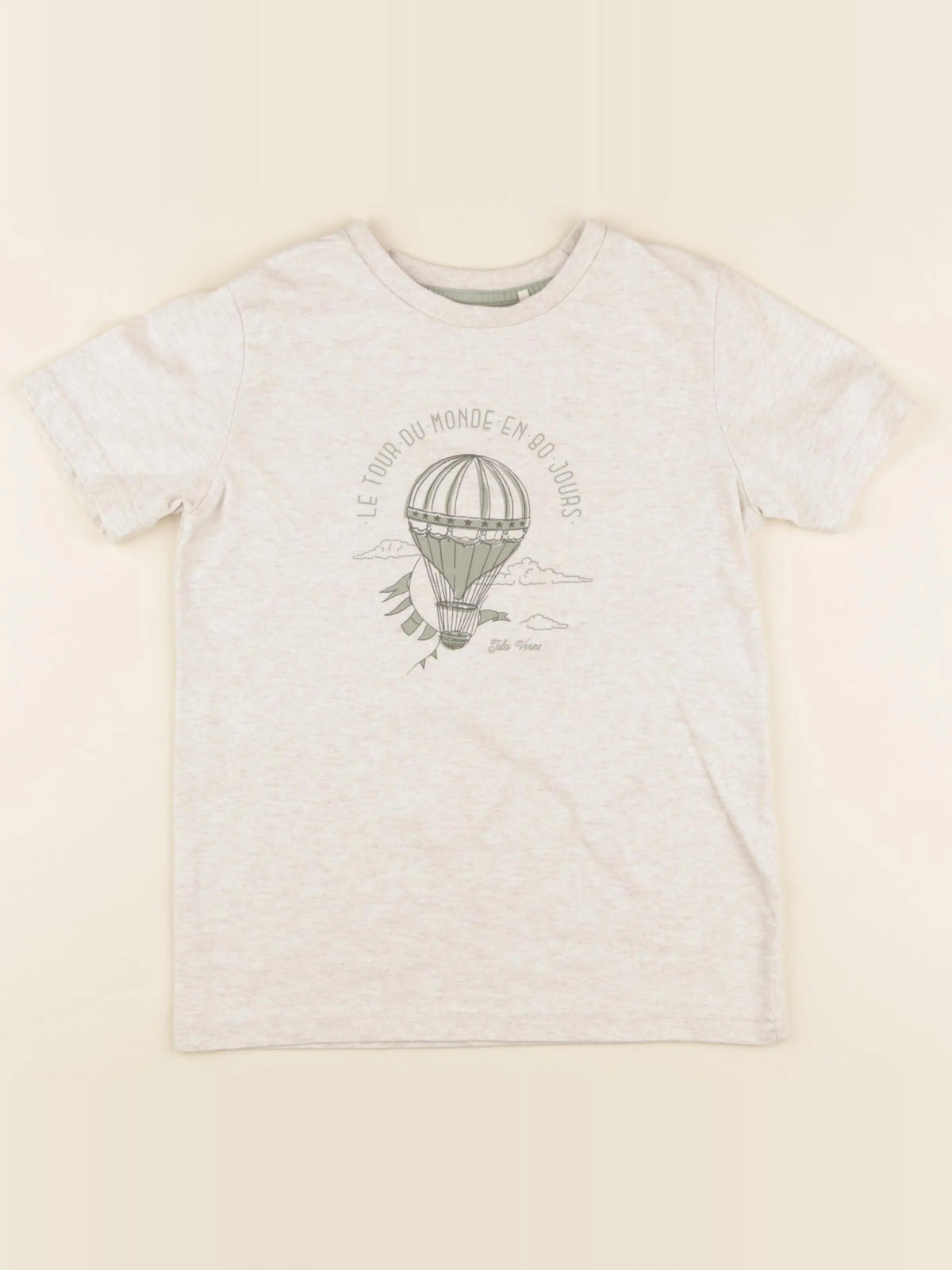 Cyrillus - tee-shirt beige - 10 ans