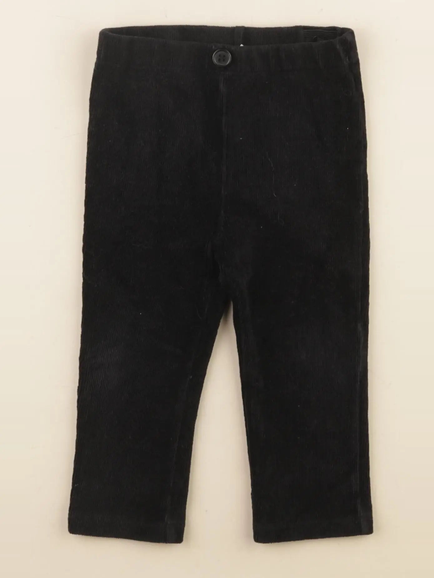 H&M - pantalon noir - 9/12 mois