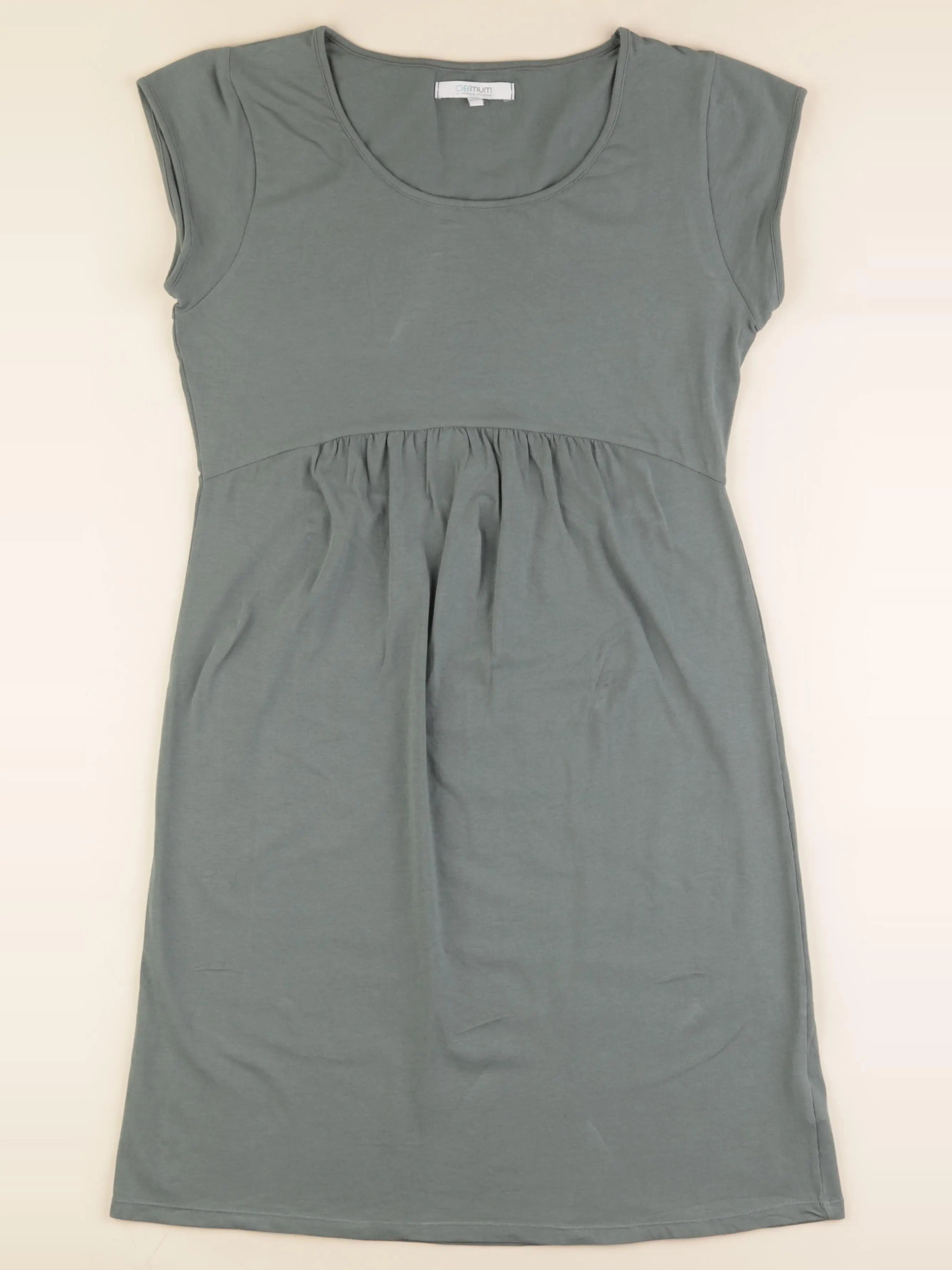 OB'MUM - robe grossesse vert - 36 à 38