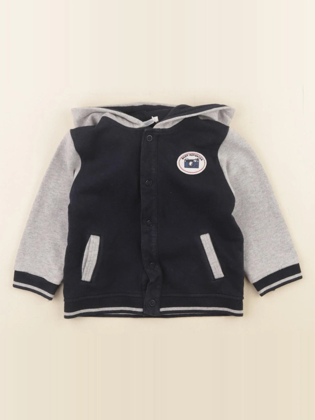 Boutchou - sweat noir - 24 mois