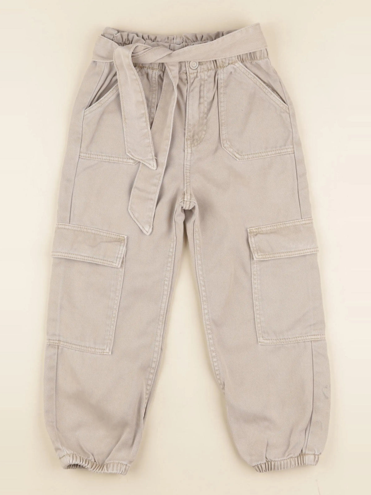 Vertbaudet - pantalon beige - 5 ans