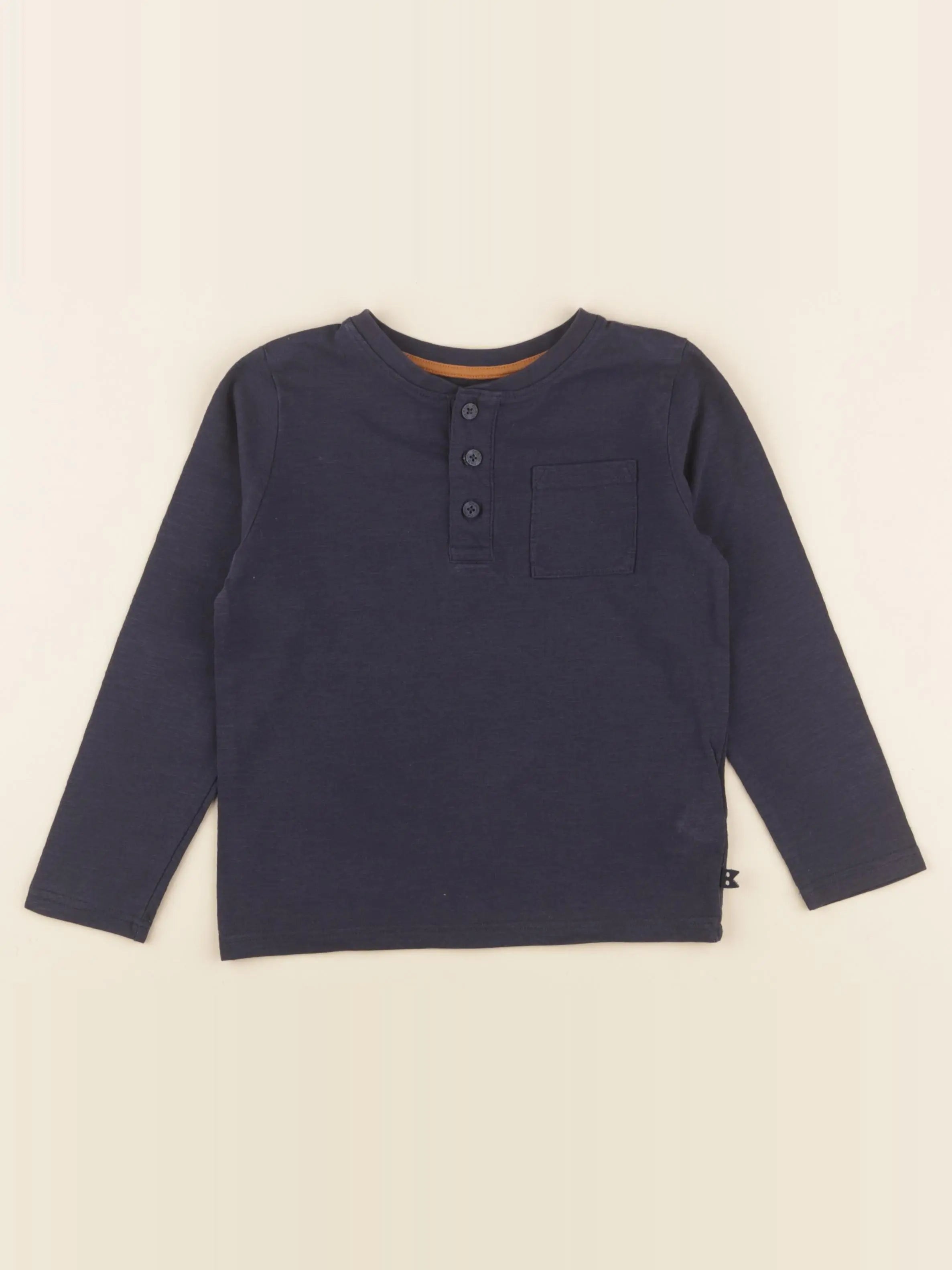 Okaidi - tee-shirt bleu - 4 ans