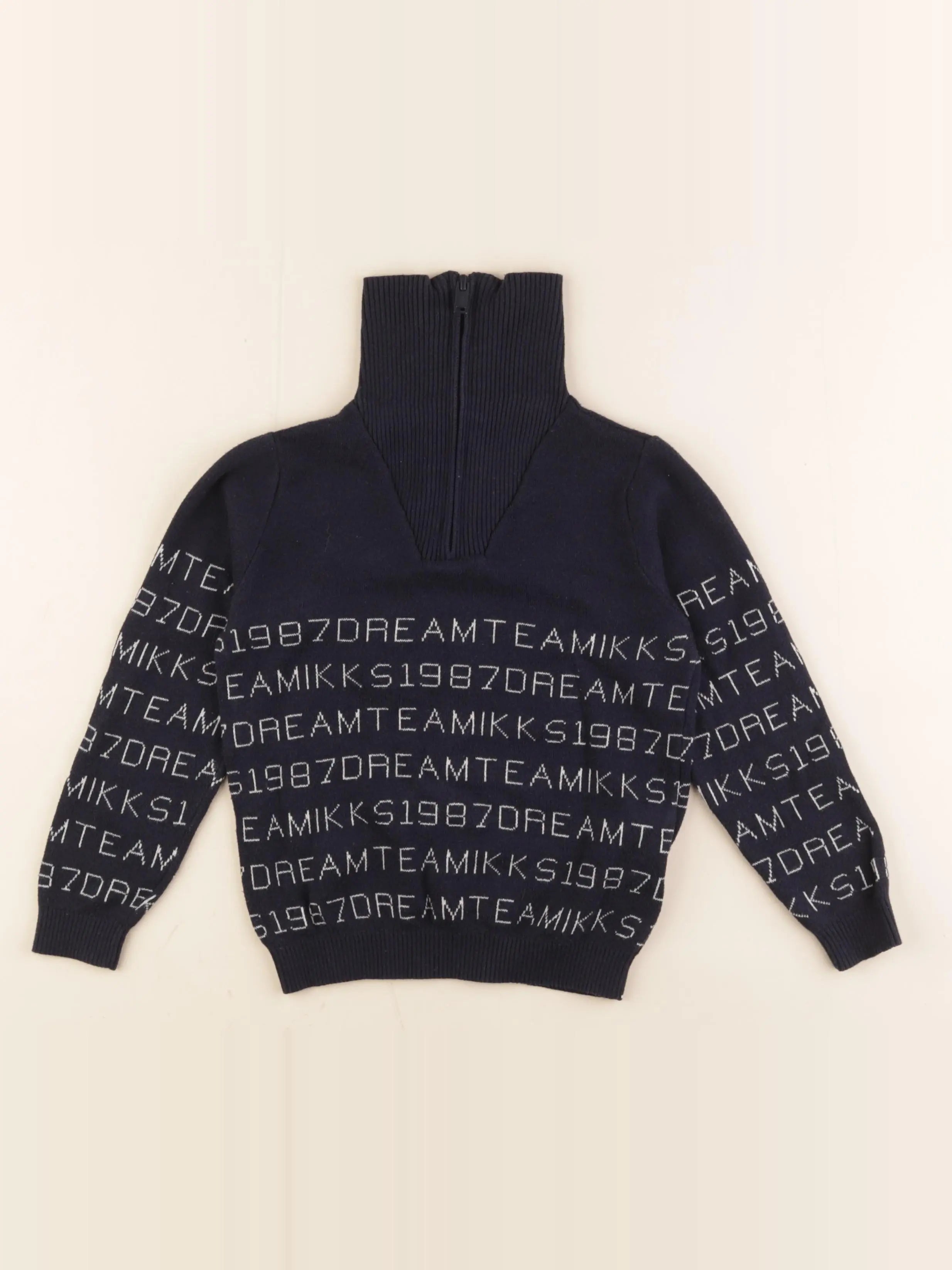 IKKS - pull bleu - 4 ans