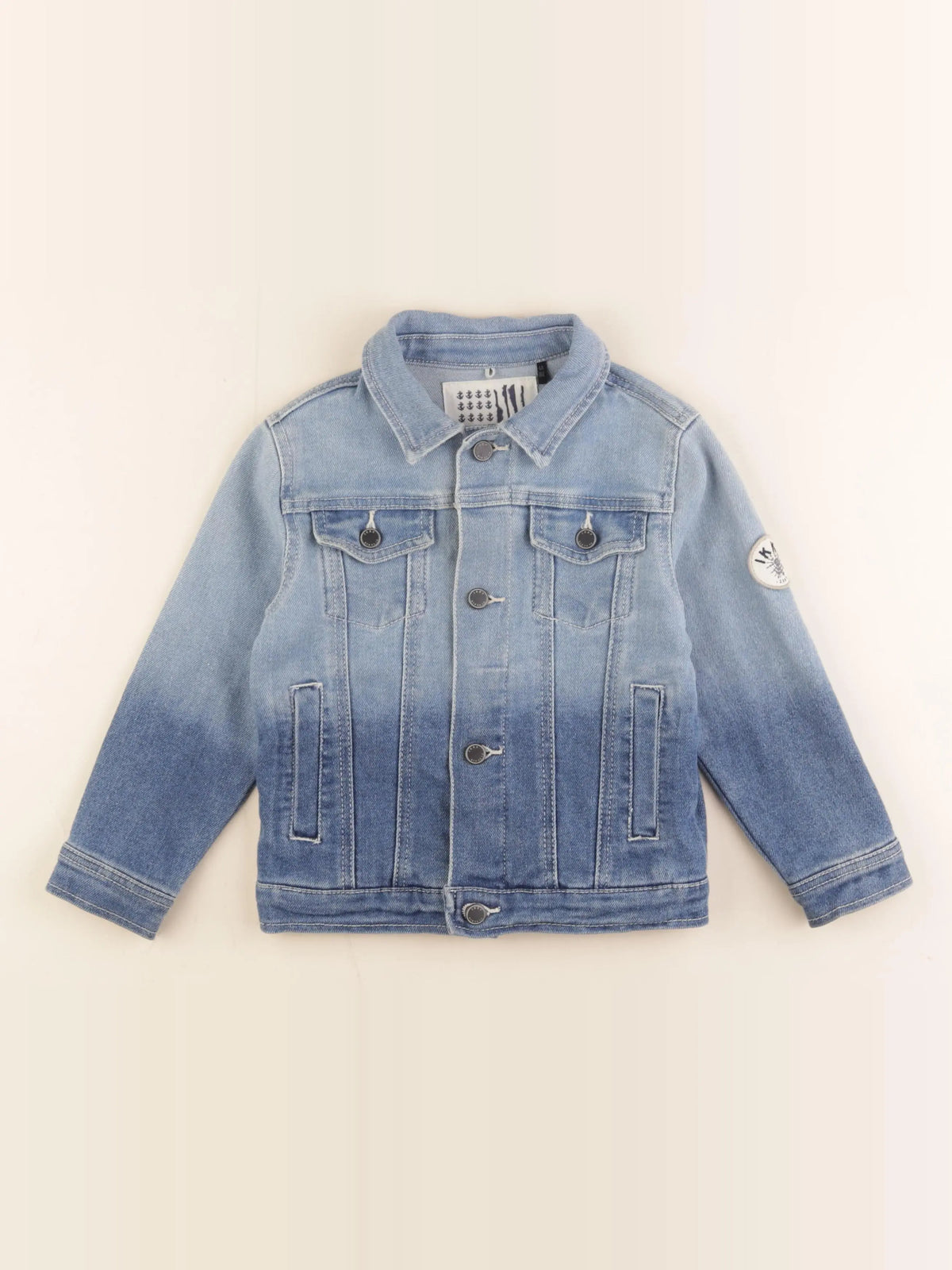 IKKS - veste bleu - 4 ans