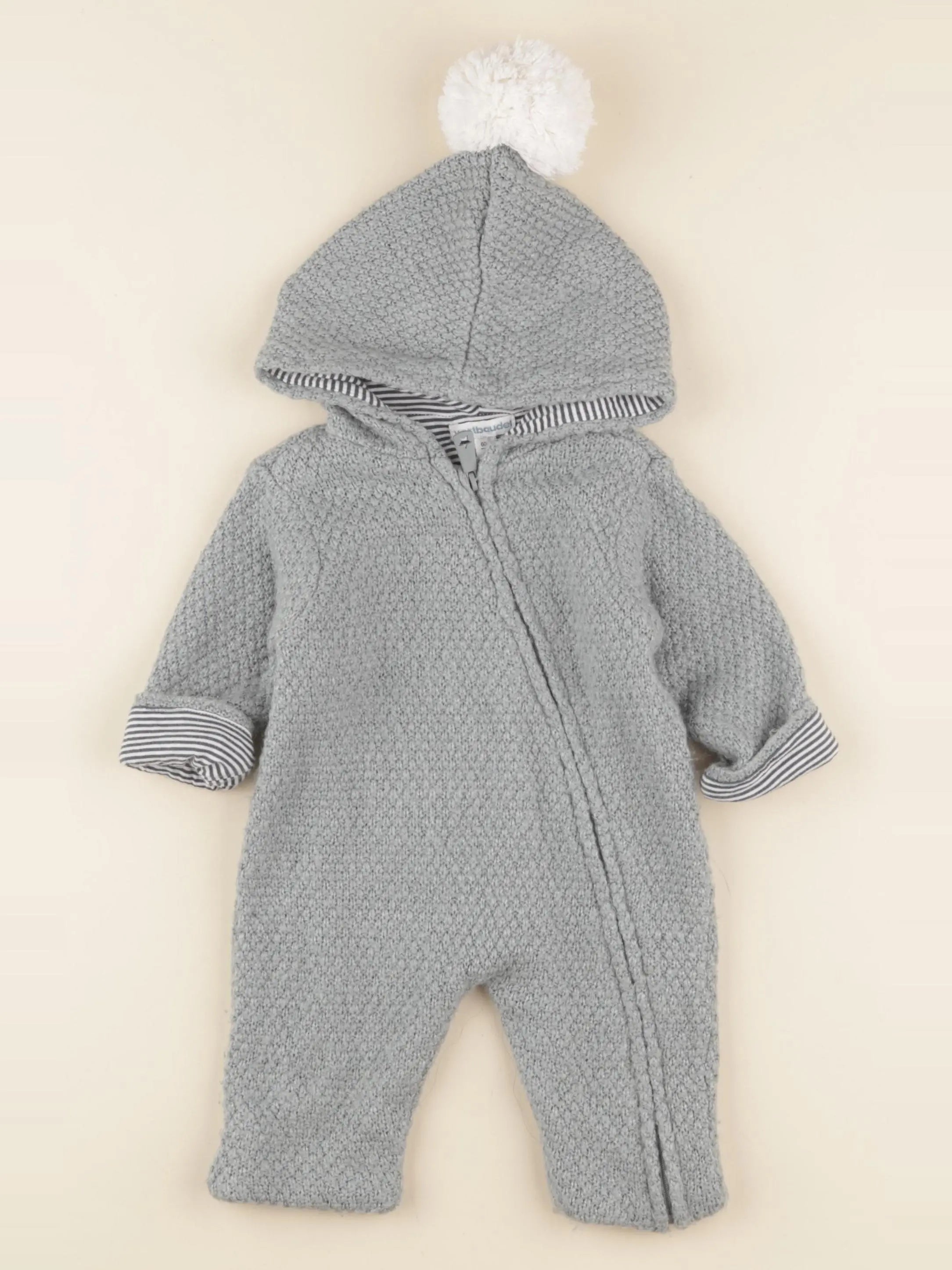 Vertbaudet - combi-pilote vert - 3 mois