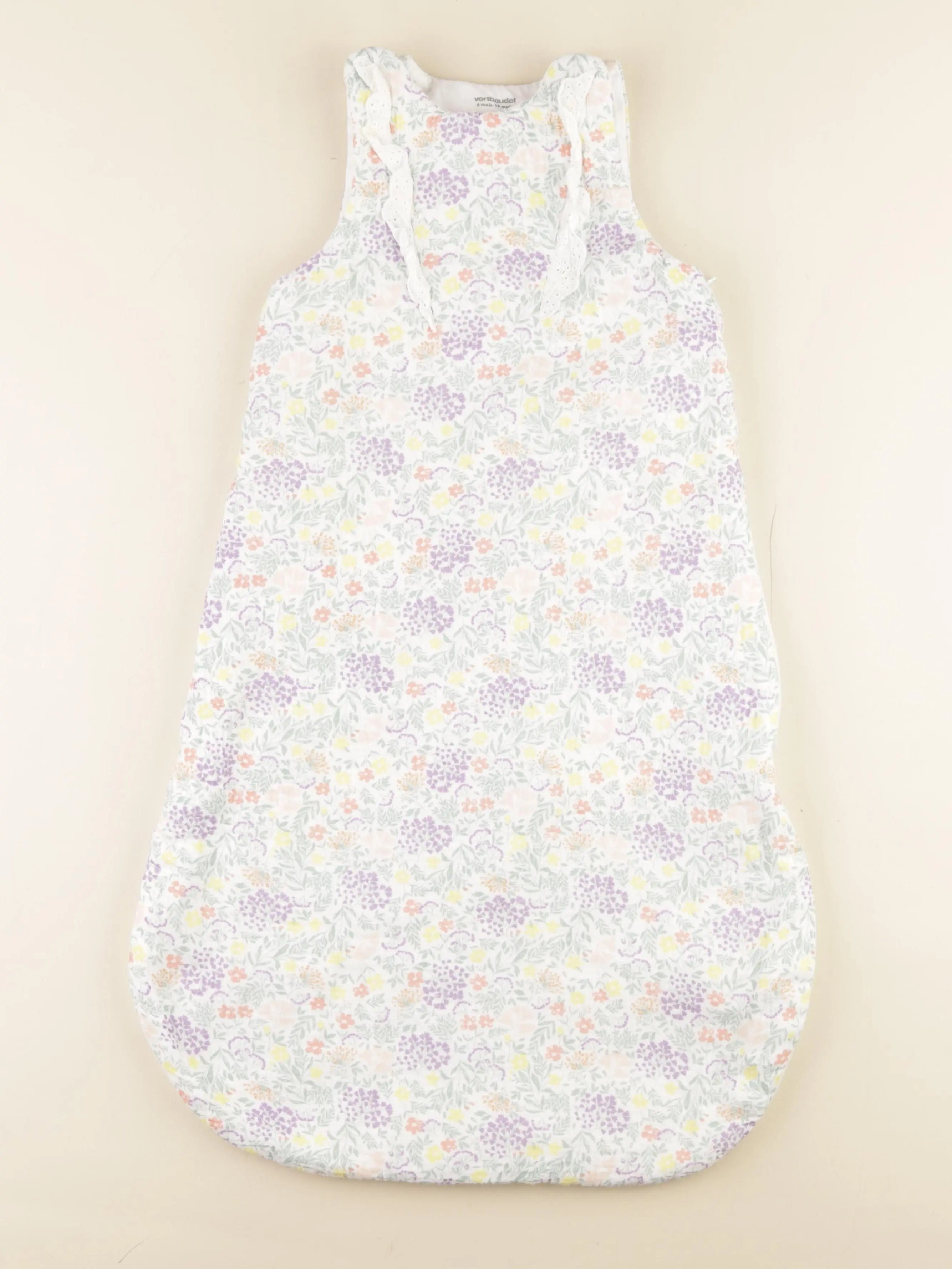 Vertbaudet - gigoteuse multicolore - 6/18 mois