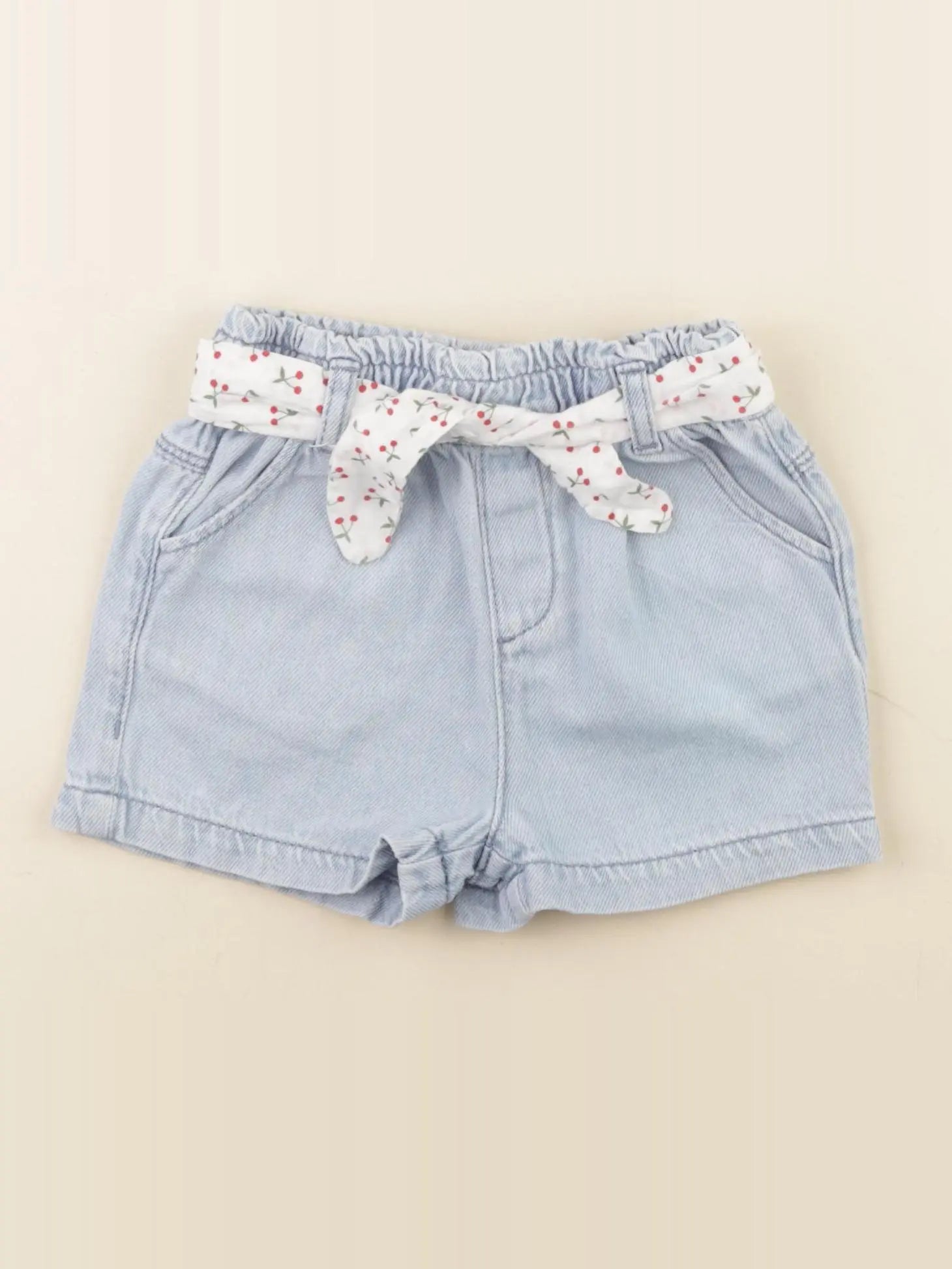 Vertbaudet - short bleu - 24 mois