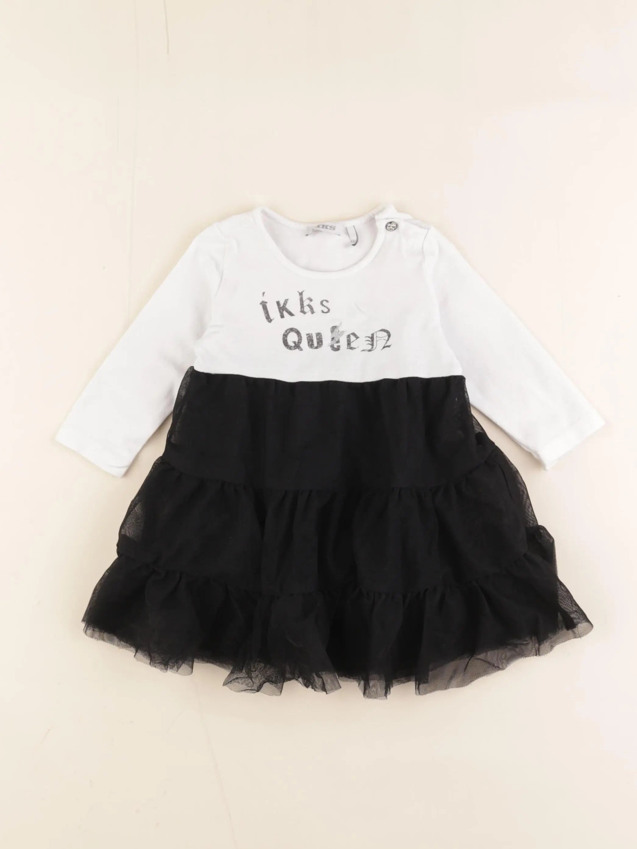 IKKS - robe noir, blanc - 6 mois