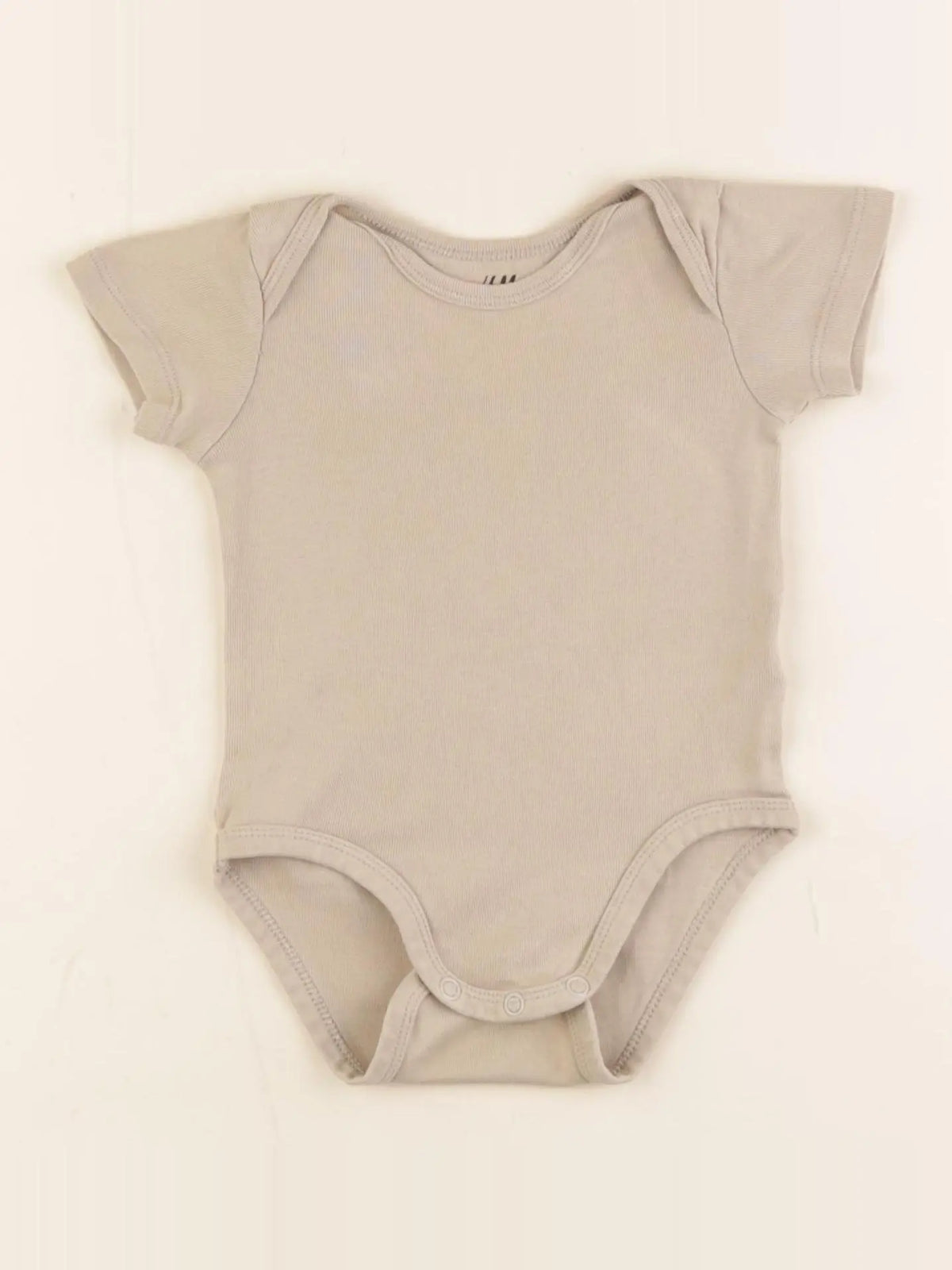 H&M - body marron - 4/6 mois