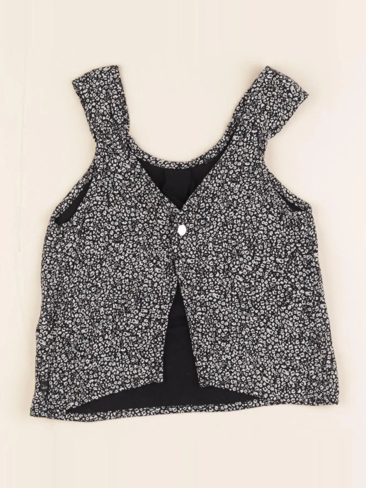 IKKS - blouse noir - 18 mois