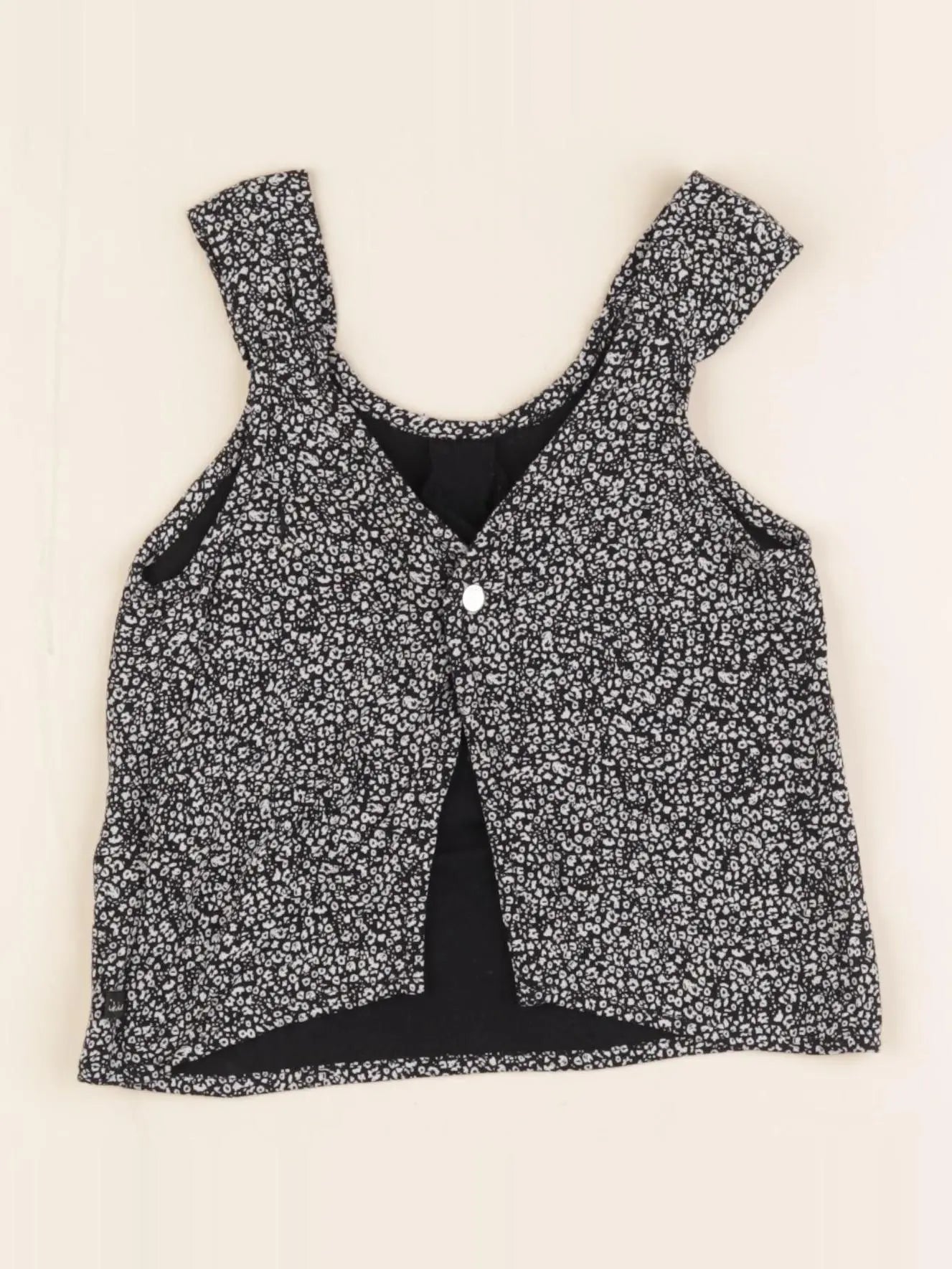 IKKS - blouse noir - 18 mois