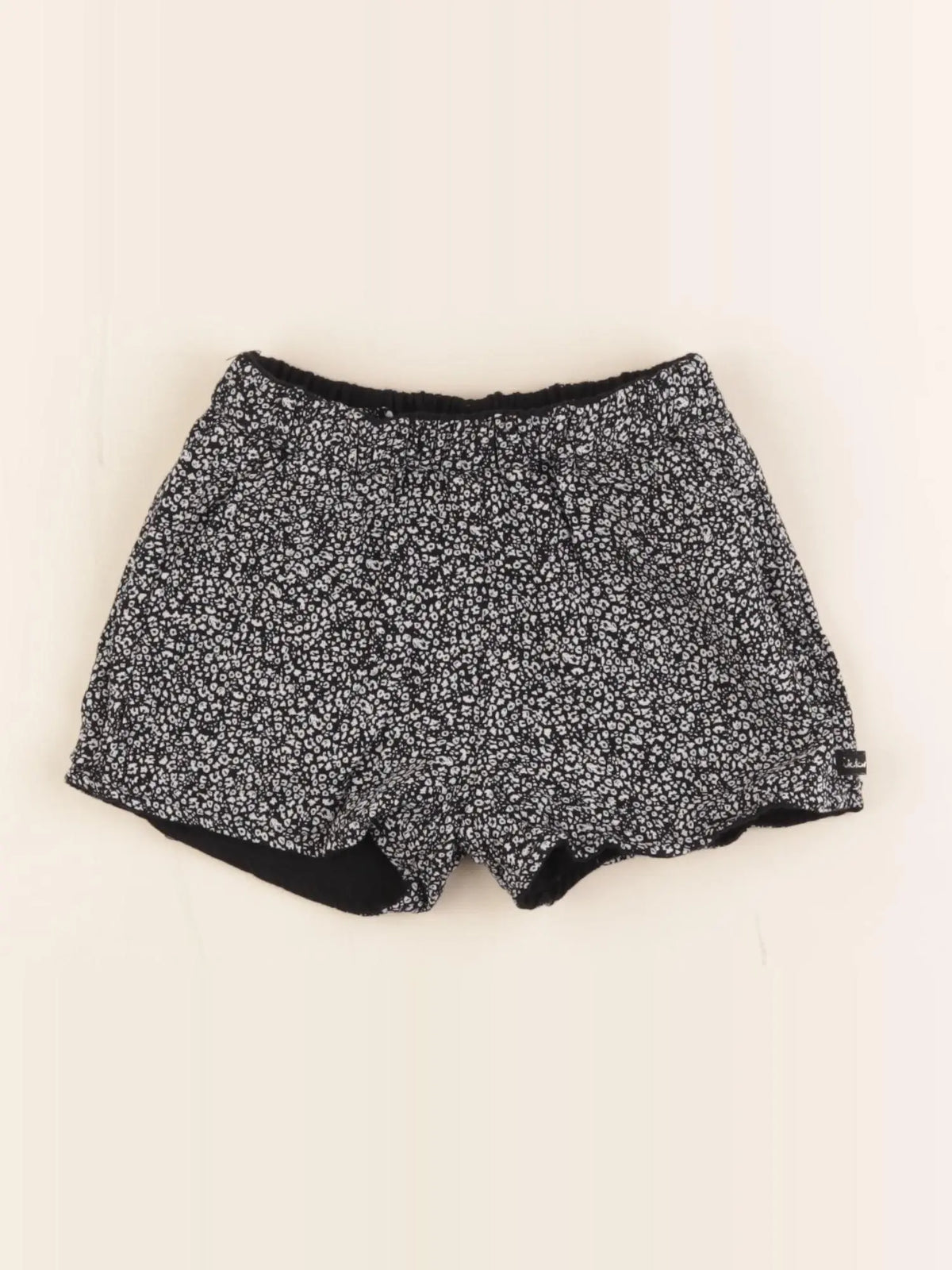 IKKS - short réversible noir - 18 mois