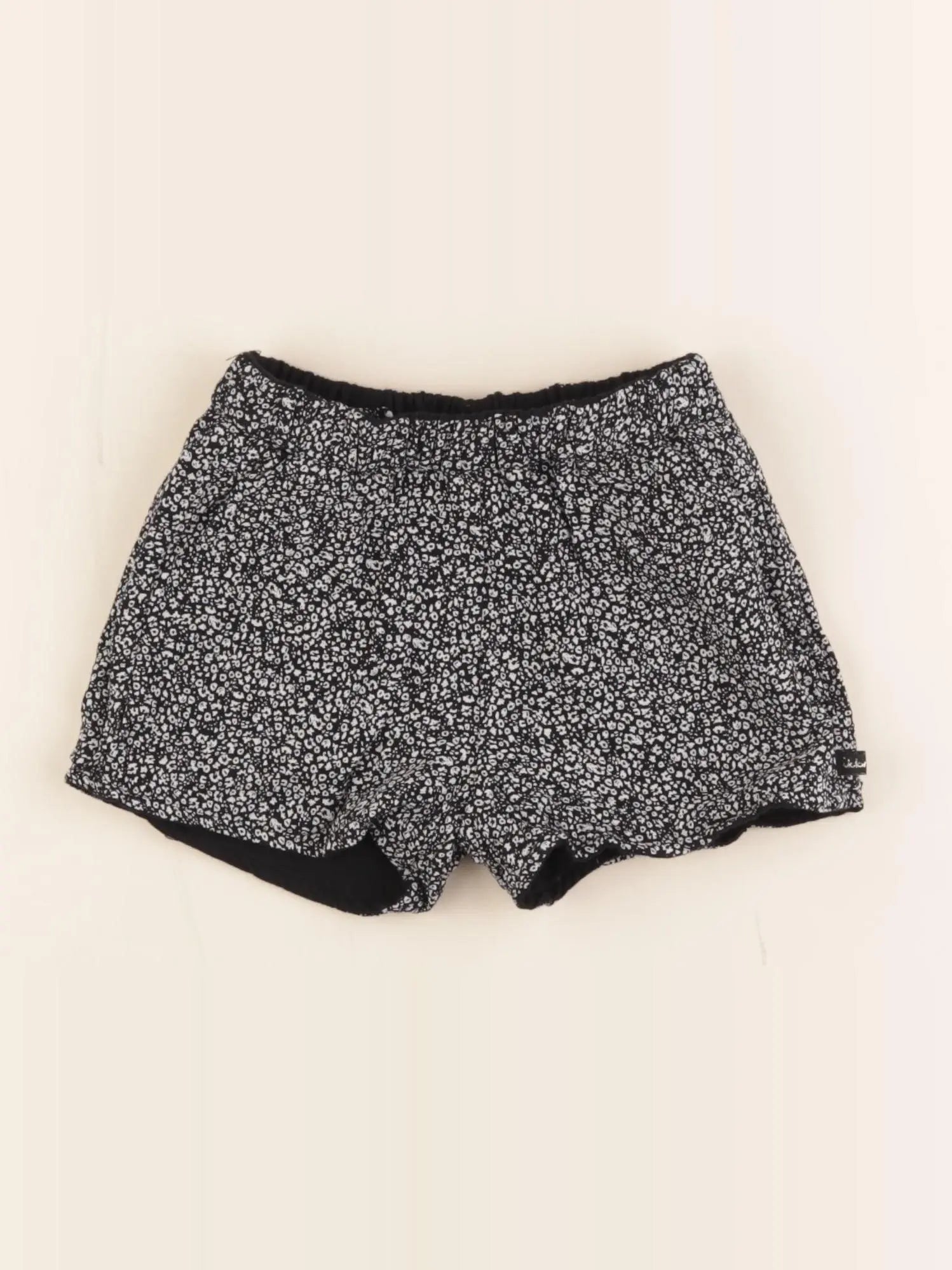 IKKS - short réversible noir - 18 mois