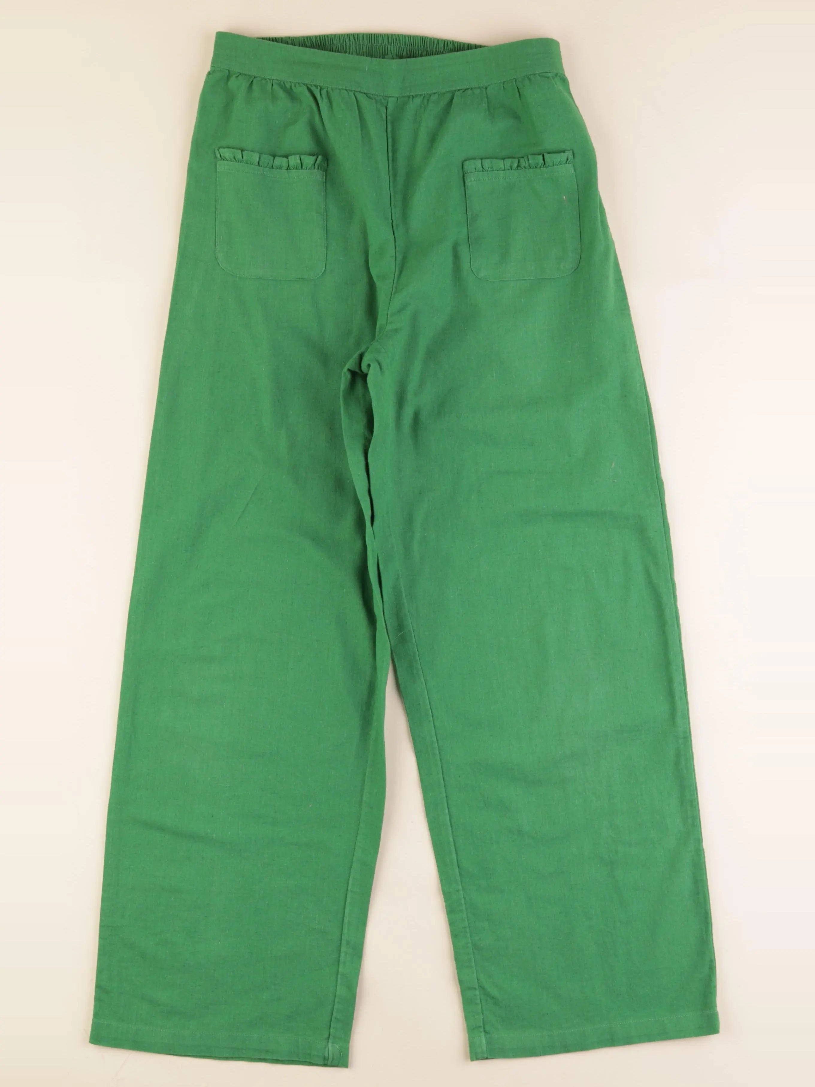 Cyrillus - pantalon vert - 12 ans