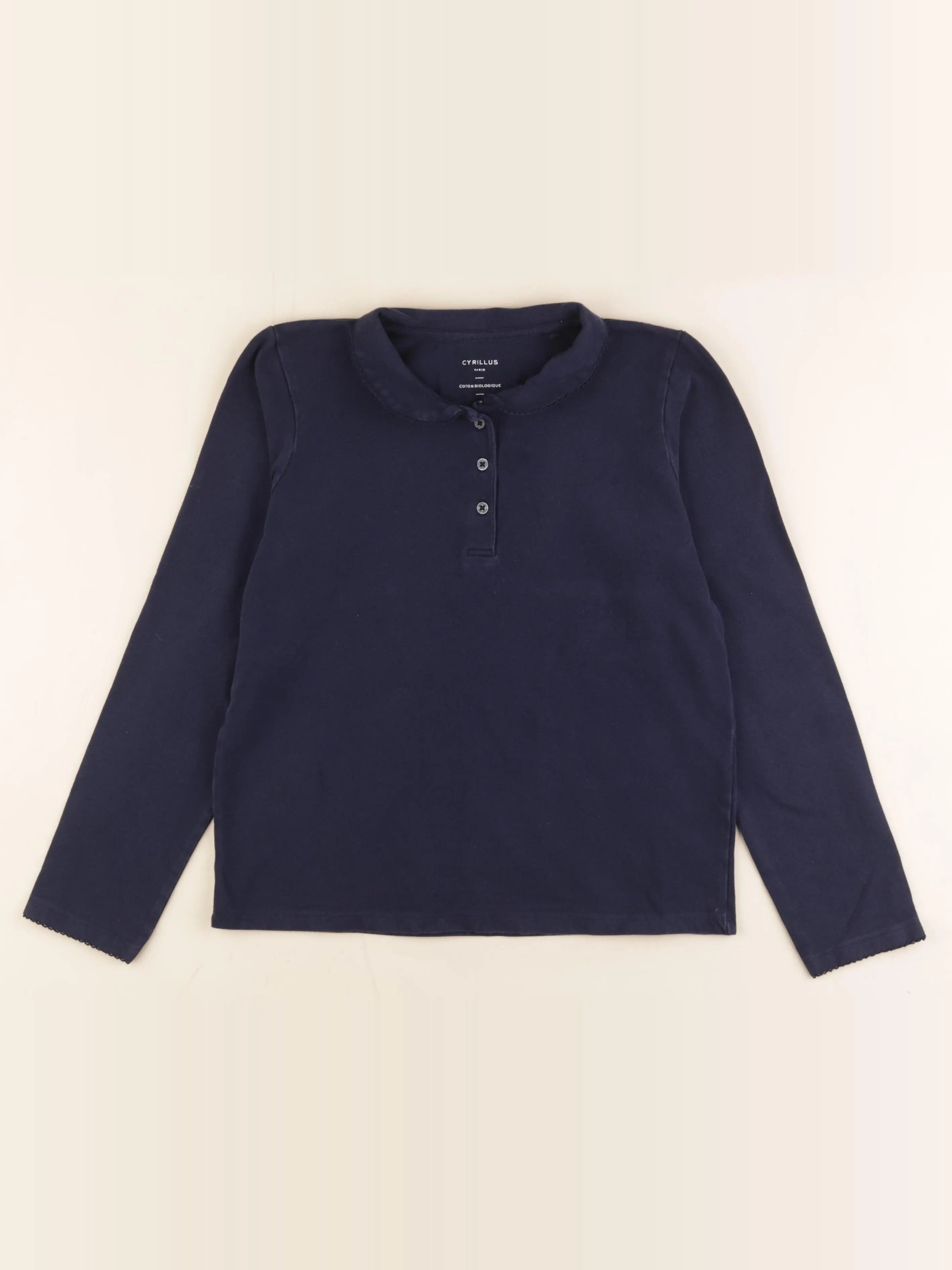 Cyrillus - tee-shirt bleu - 12 ans