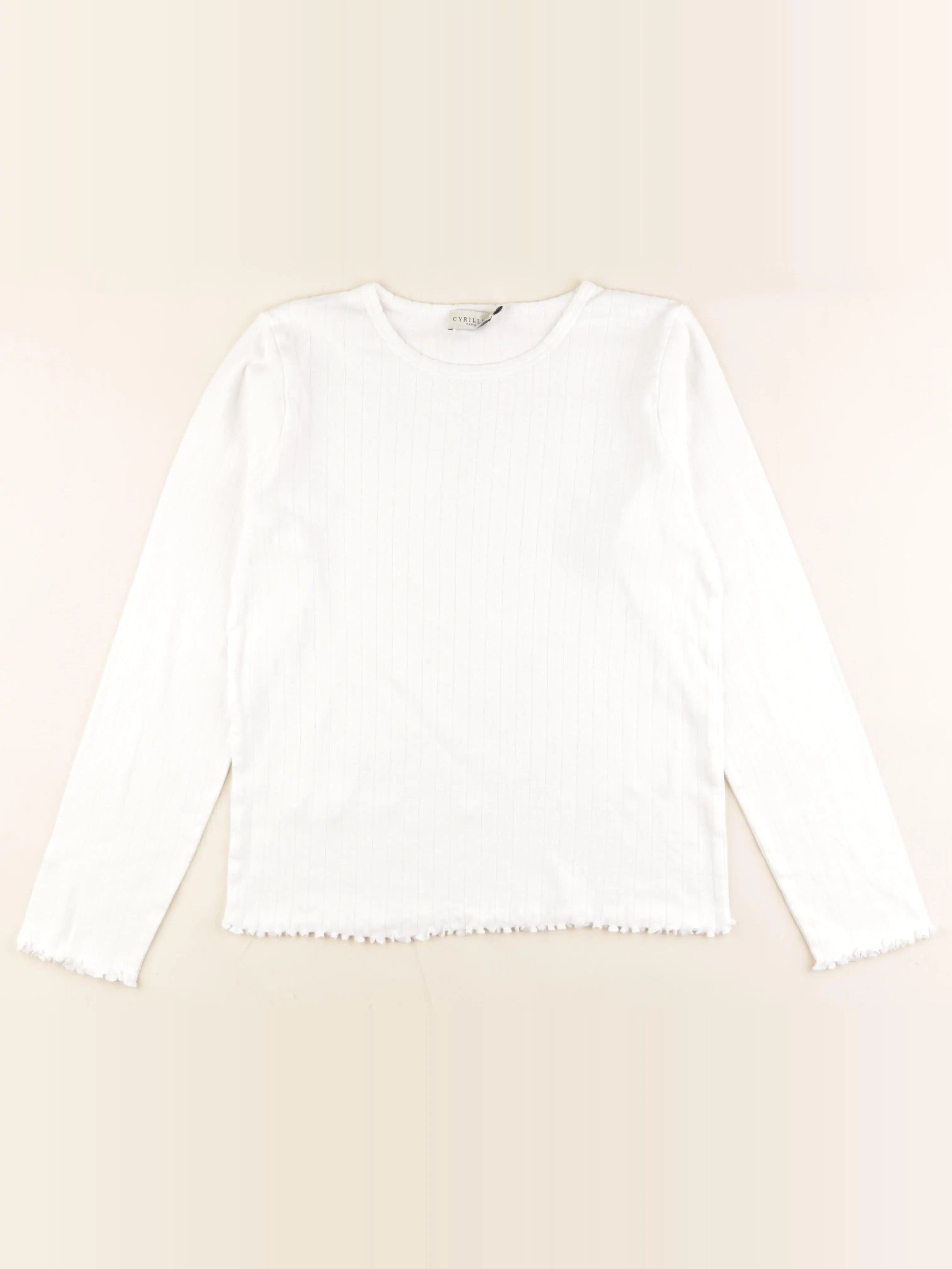 Cyrillus - tee-shirt blanc - 14 ans