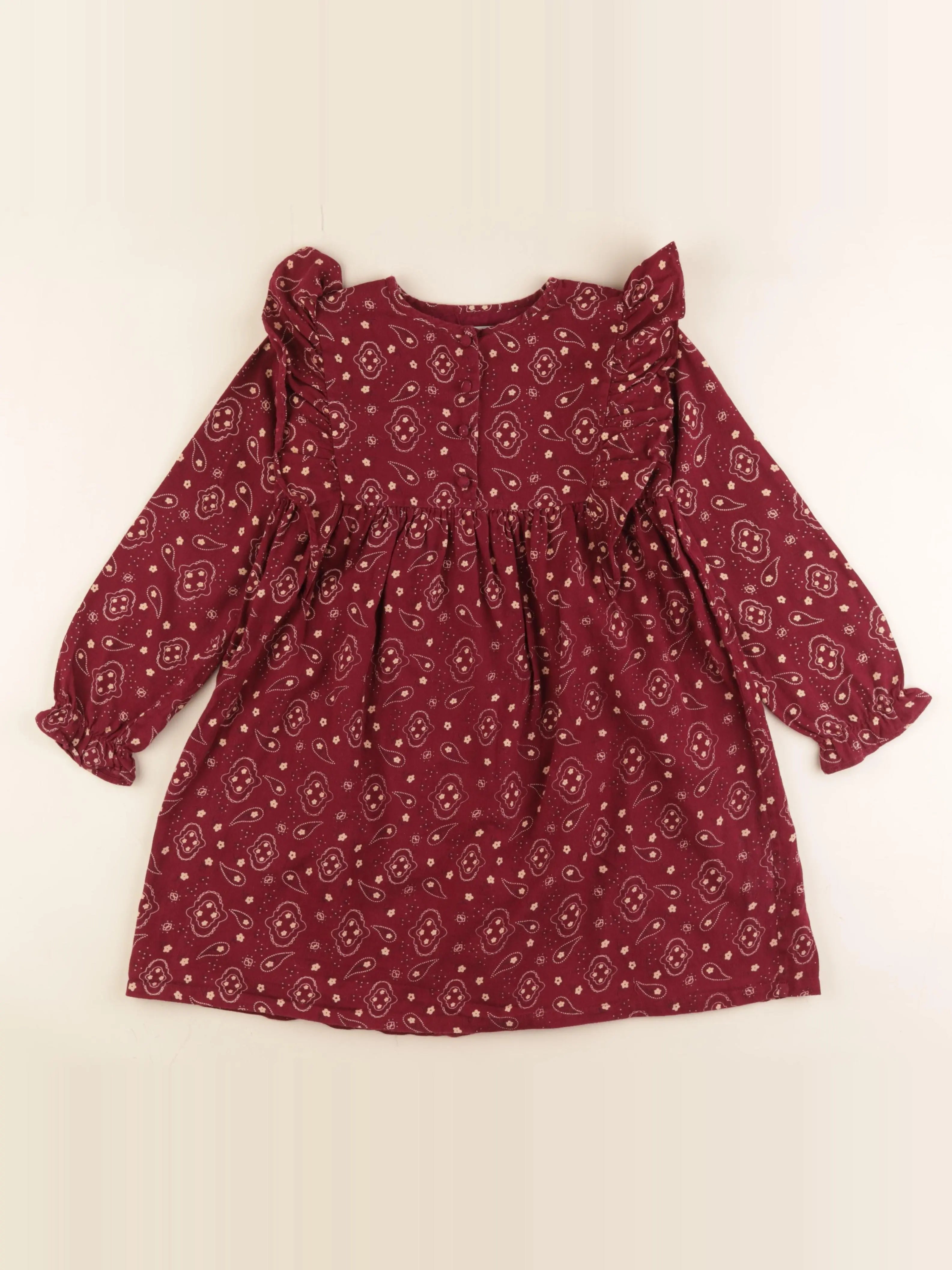 Louis Louise - robe rouge - 8 ans