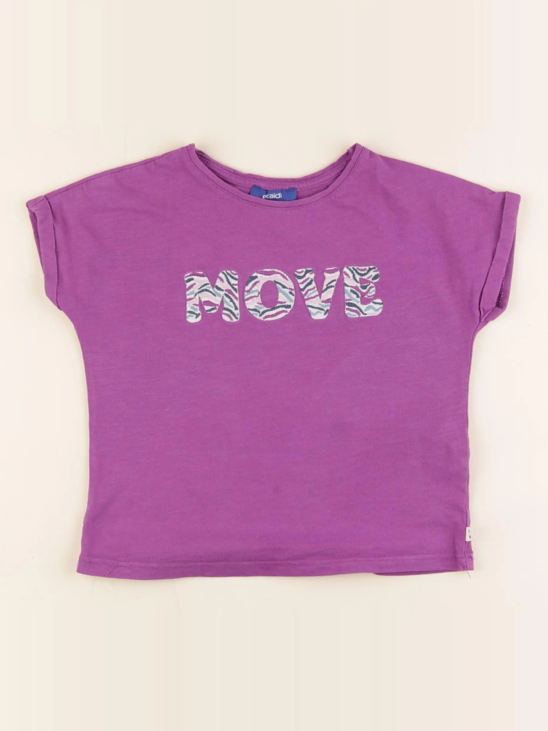 Okaidi - tee-shirt violet - 6 ans