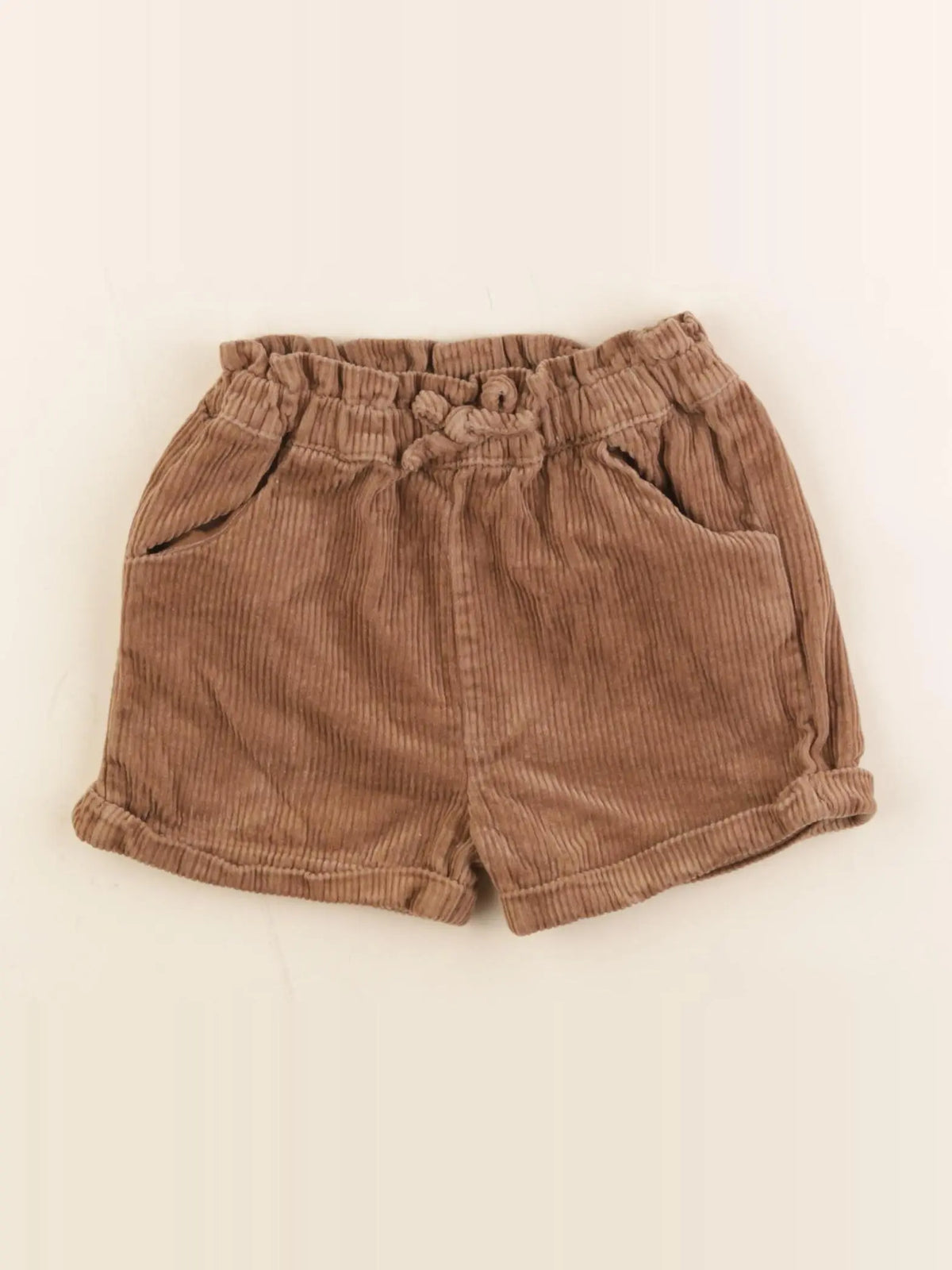 Vertbaudet - short marron - 36 mois