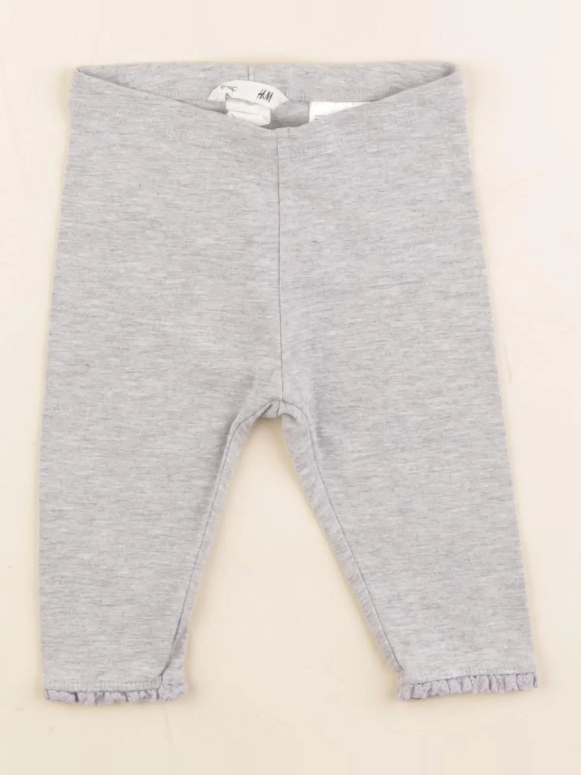 H&M - legging gris - 18/24 mois