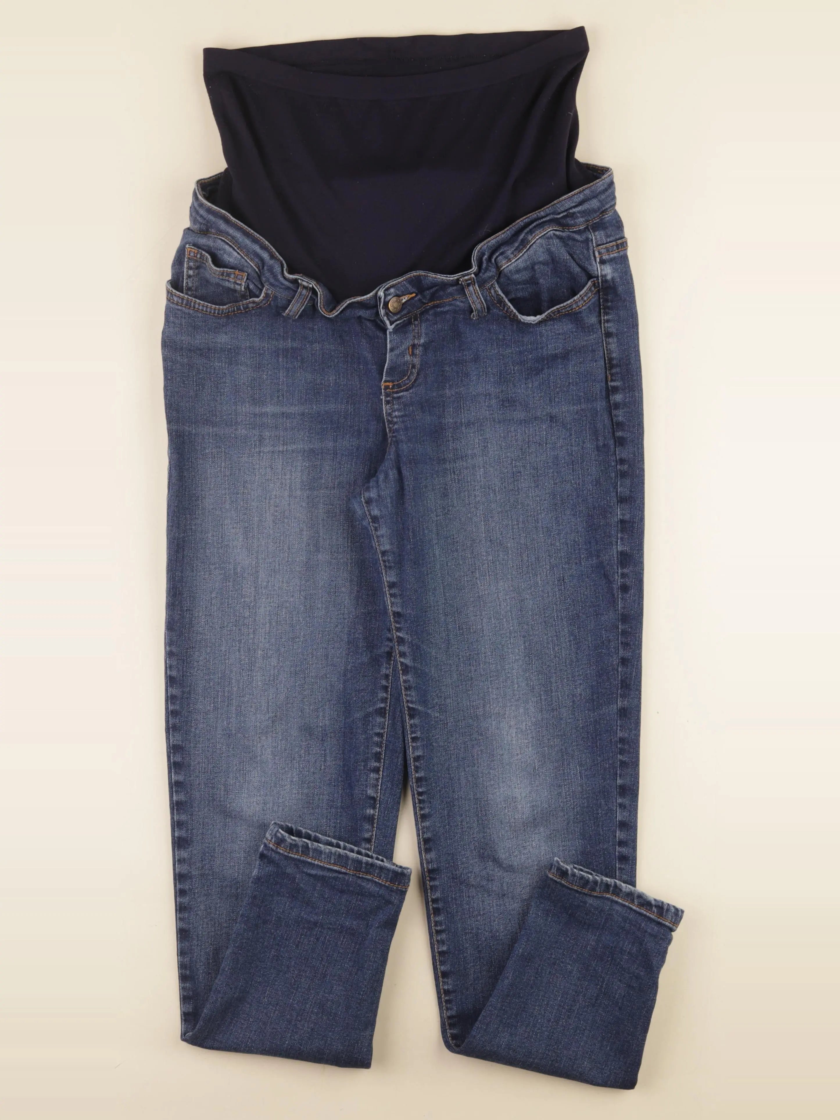 Envie de fraise - jean grossesse bleu - 38