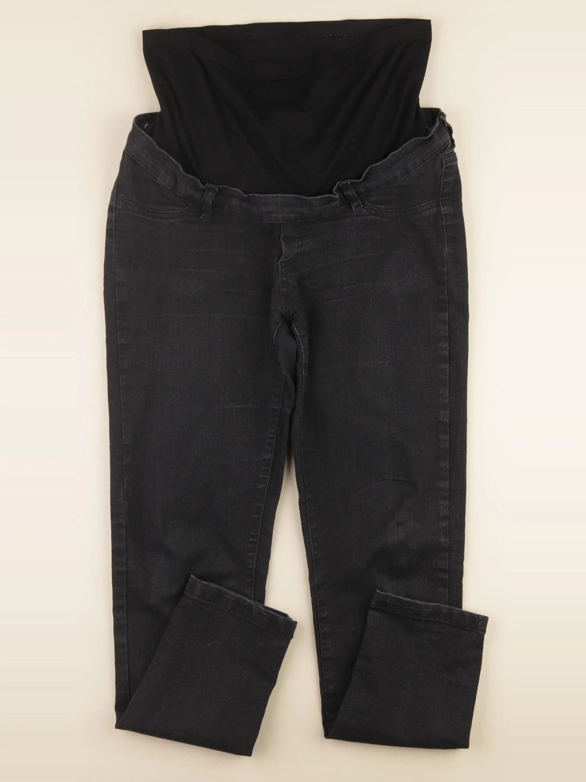 Envie de fraise - jean grossesse noir - 38