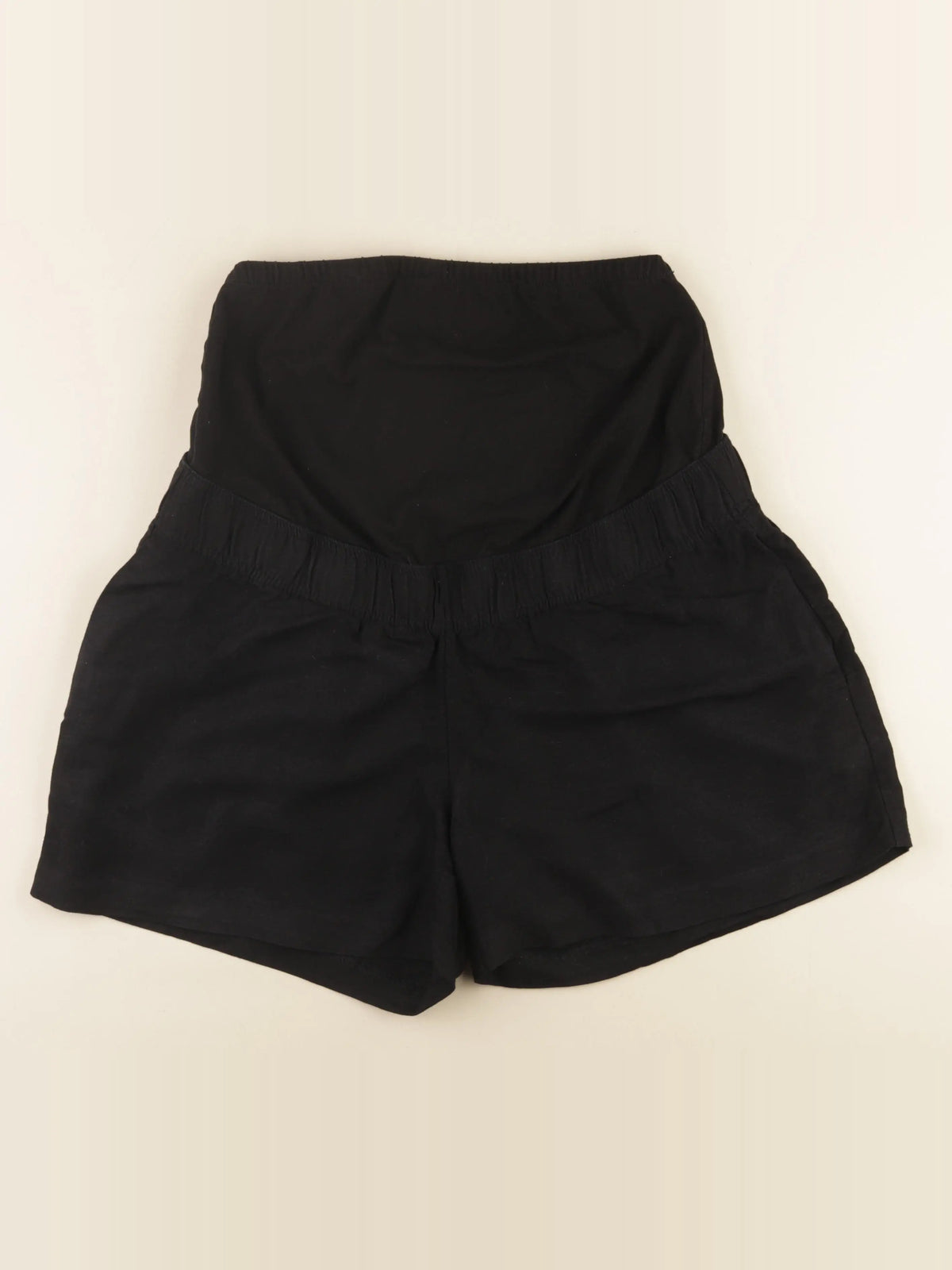 H&M - short grossesse noir - 38