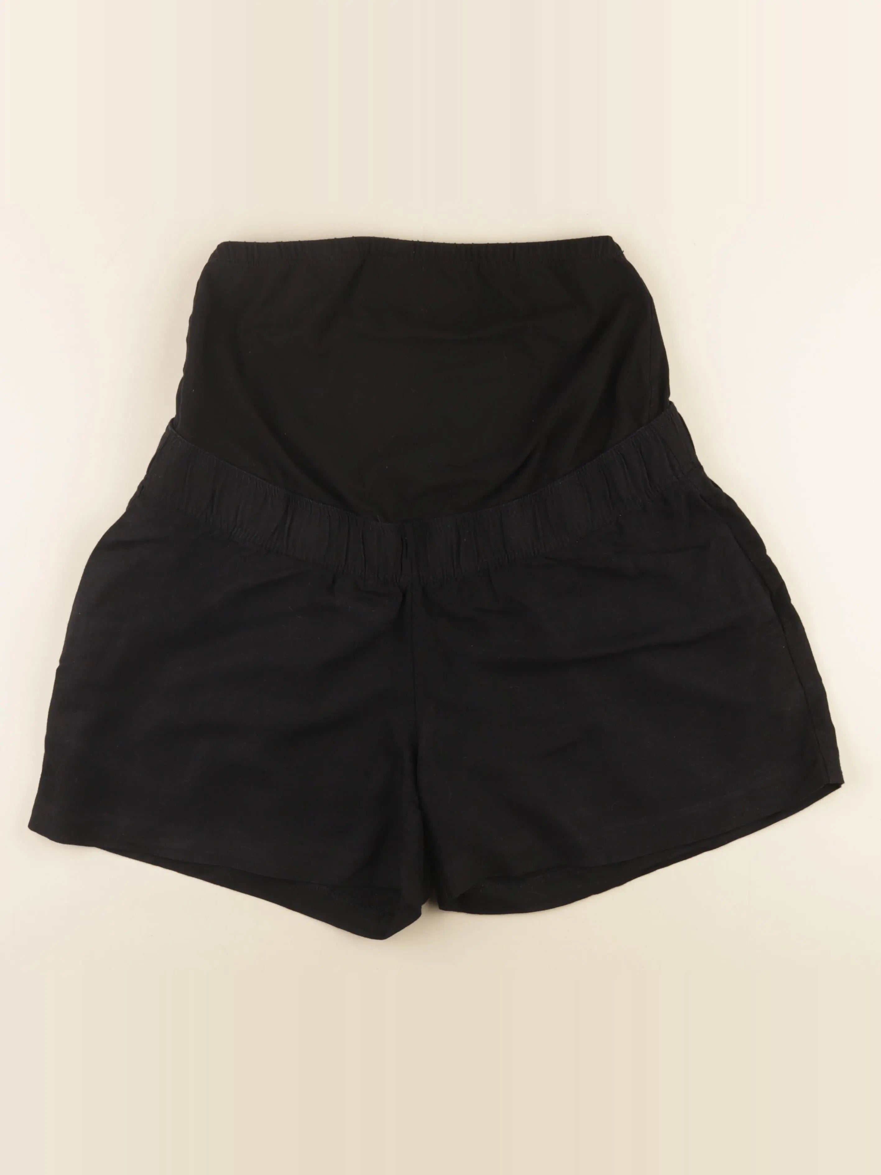 H&M - short grossesse noir - 38