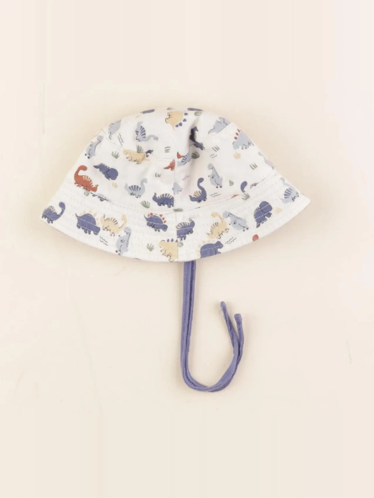 H&M - chapeau blanc - 3/6 mois