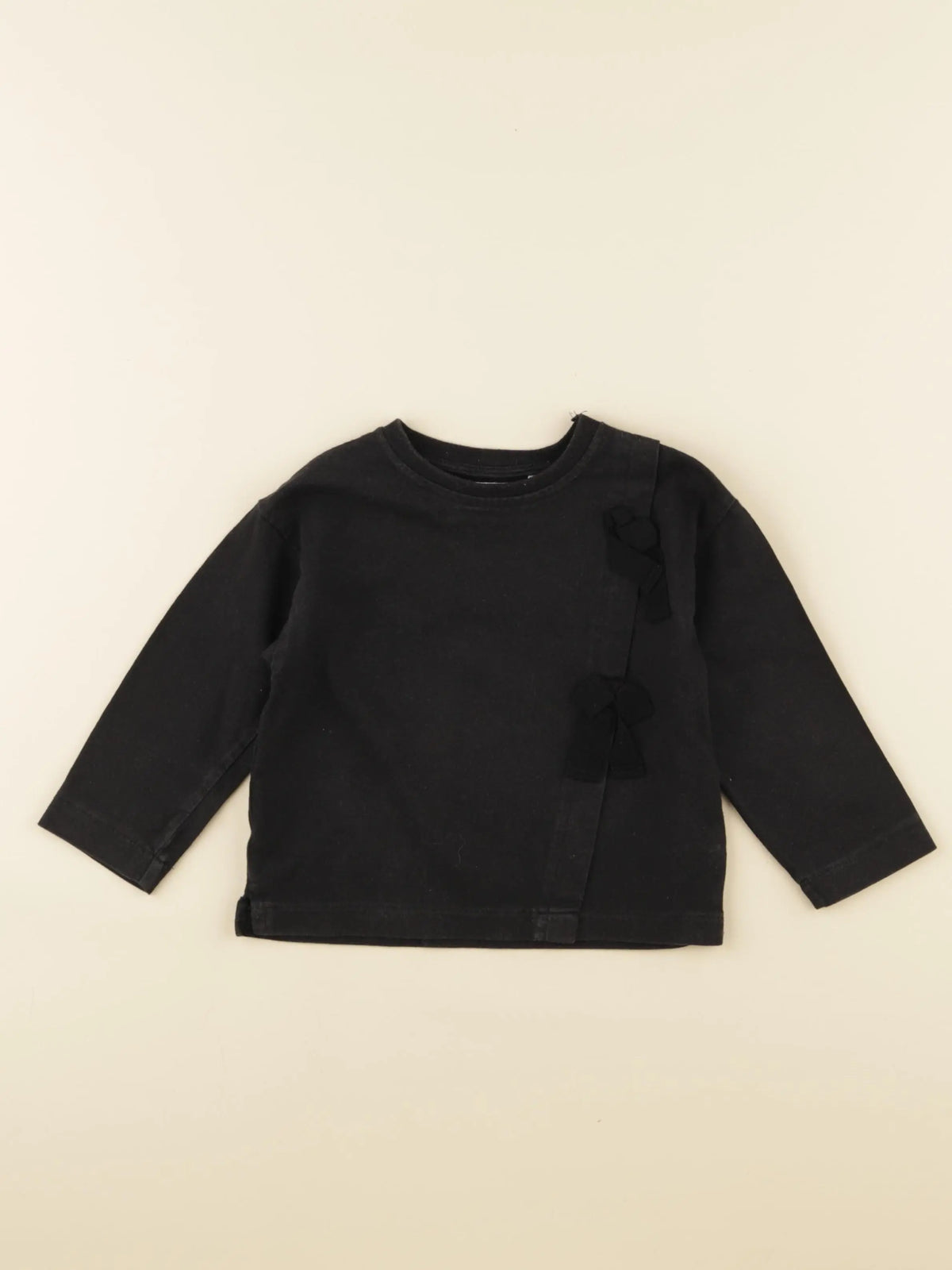 Zara - tee-shirt noir - 2 ans